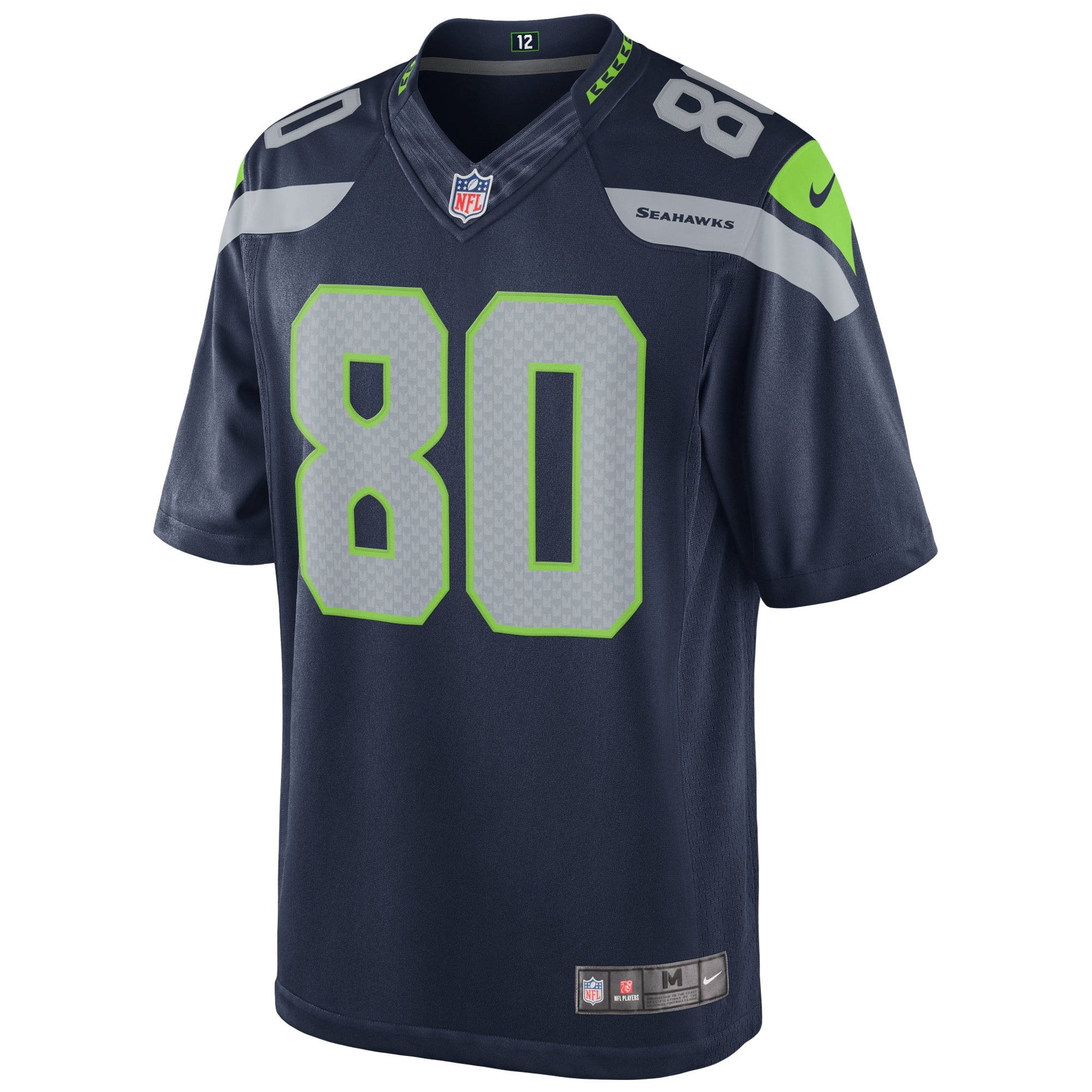 Mens Nike Steve Largent College Navy Seattle Seahawks Retired Player Limited Jersey - vstockx