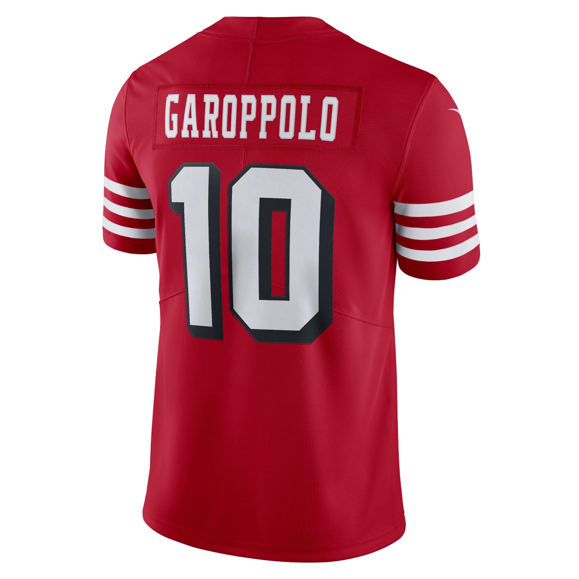Men's Nike Jimmy Garoppolo Red San Francisco 49ers Alternate Vapor Limited Jersey - vstockx