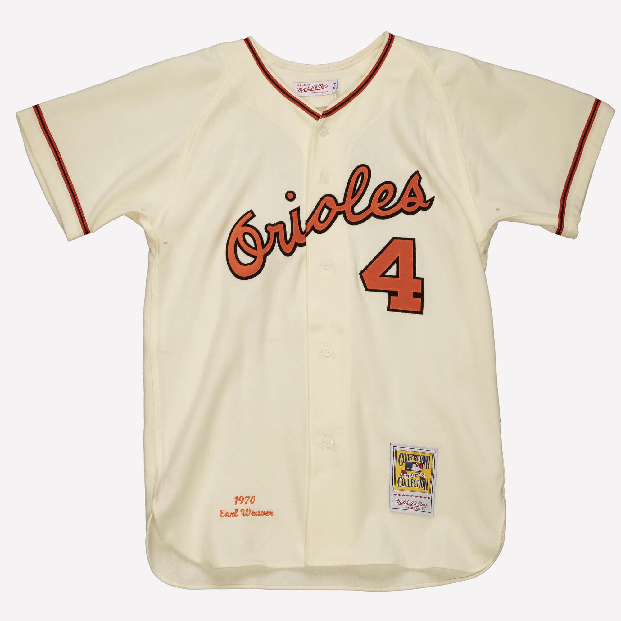 Authentic Jersey Baltimore Orioles 1970 Earl Weaver - vstockx