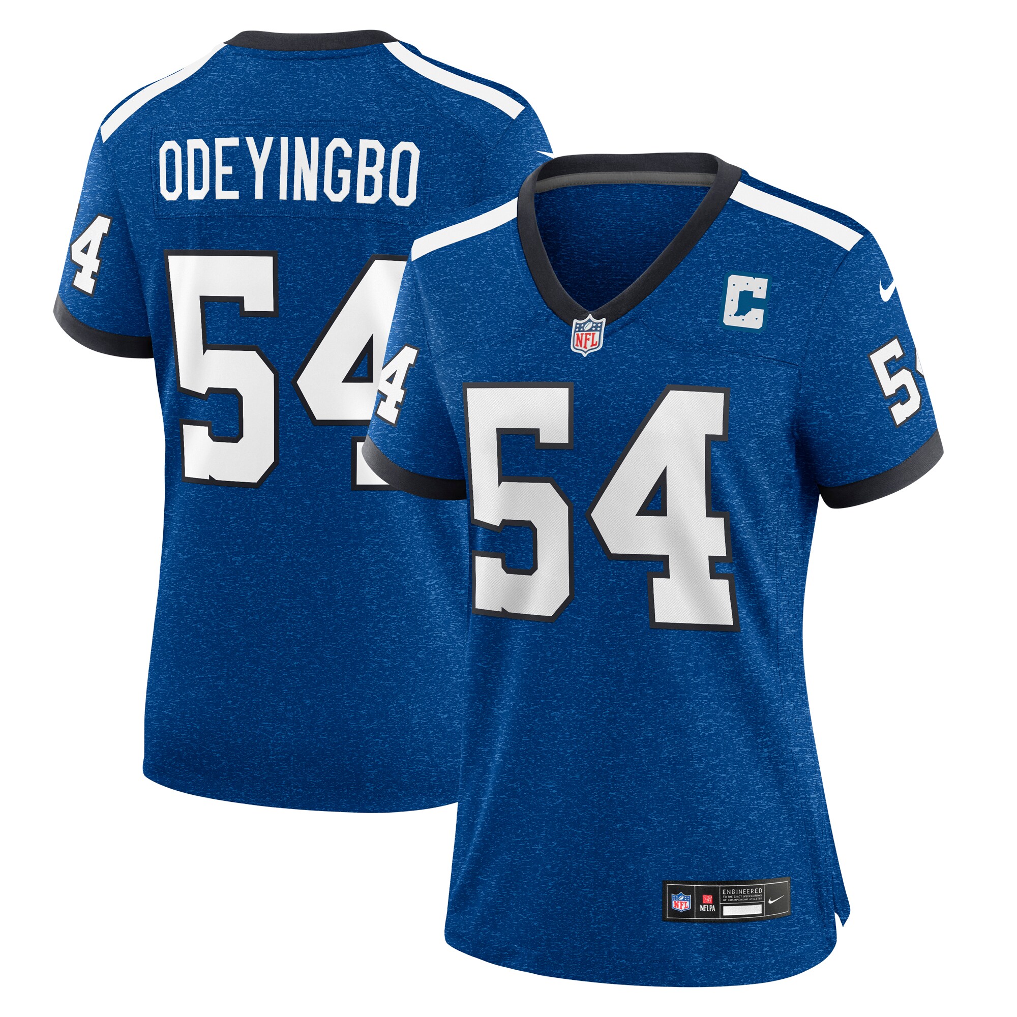 Dayo Odeyingbo Indianapolis Colts Nike Women's Indiana Nights Alternate Game Jersey - Royal - vstockx