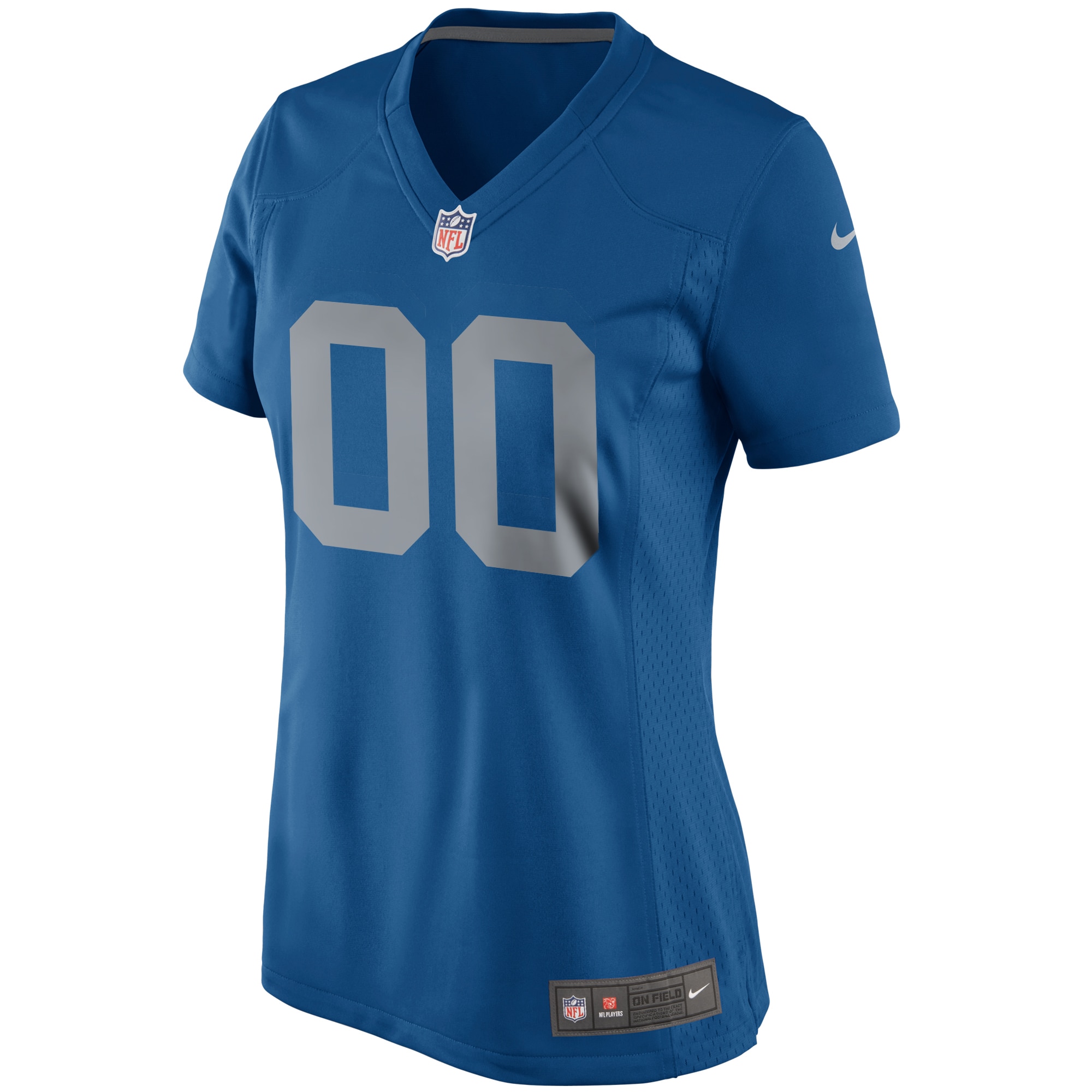Detroit Lions Nike Women's Throwback Custom Game Jersey - Blue - vstockx