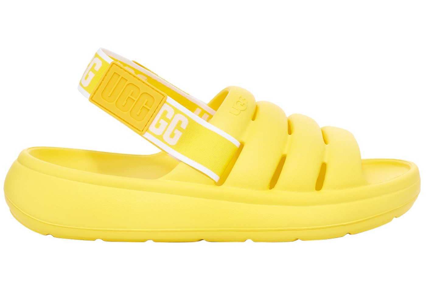 UGG Sport Yeah Slide Canary Yellow (Women's) - vstockx