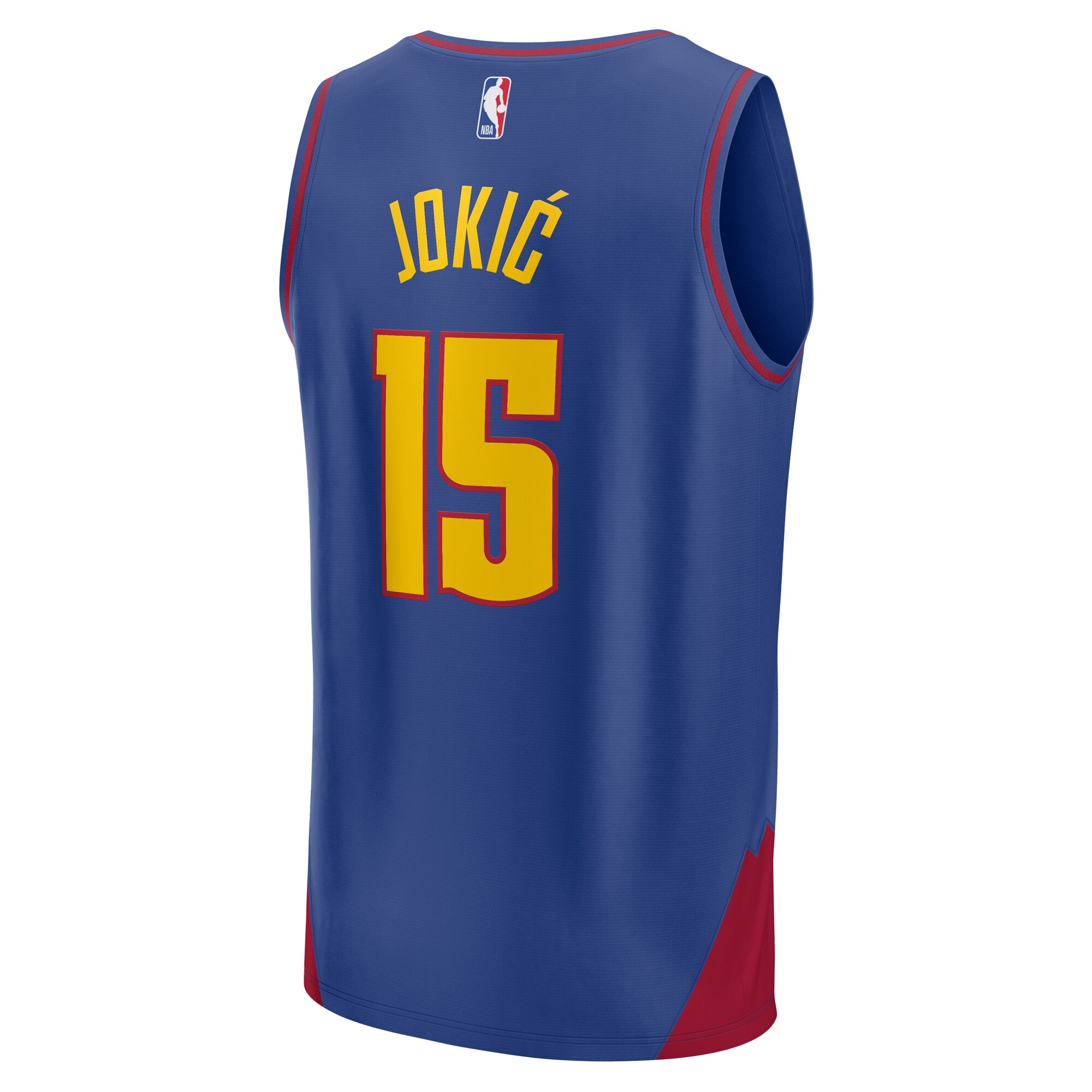 Nikola Jokic Denver Nuggets Fanatics Branded Blue 2023 NBA Finals Champions Fast Break Player Jersey - Statement Edition - vstockx