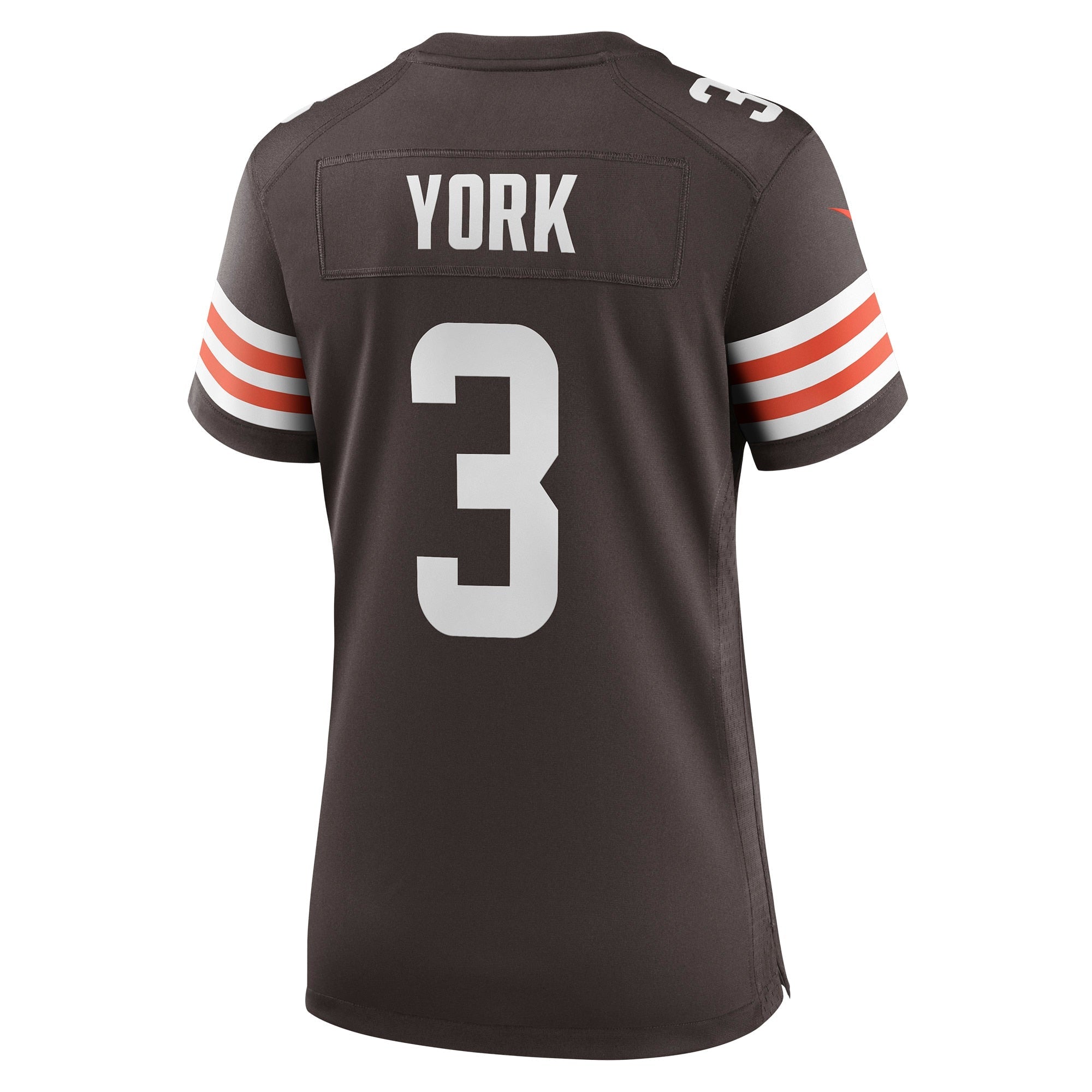 Women's Nike Cade York Brown Cleveland Browns Game Player Jersey - vstockx