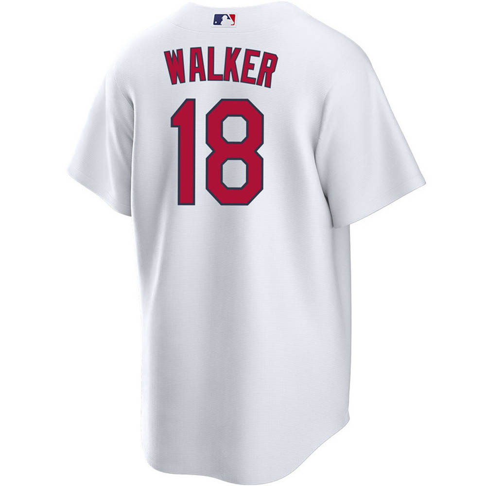 Youth St. Louis Cardinals Jordan Walker Cool Base Replica Home Jersey - White - vstockx