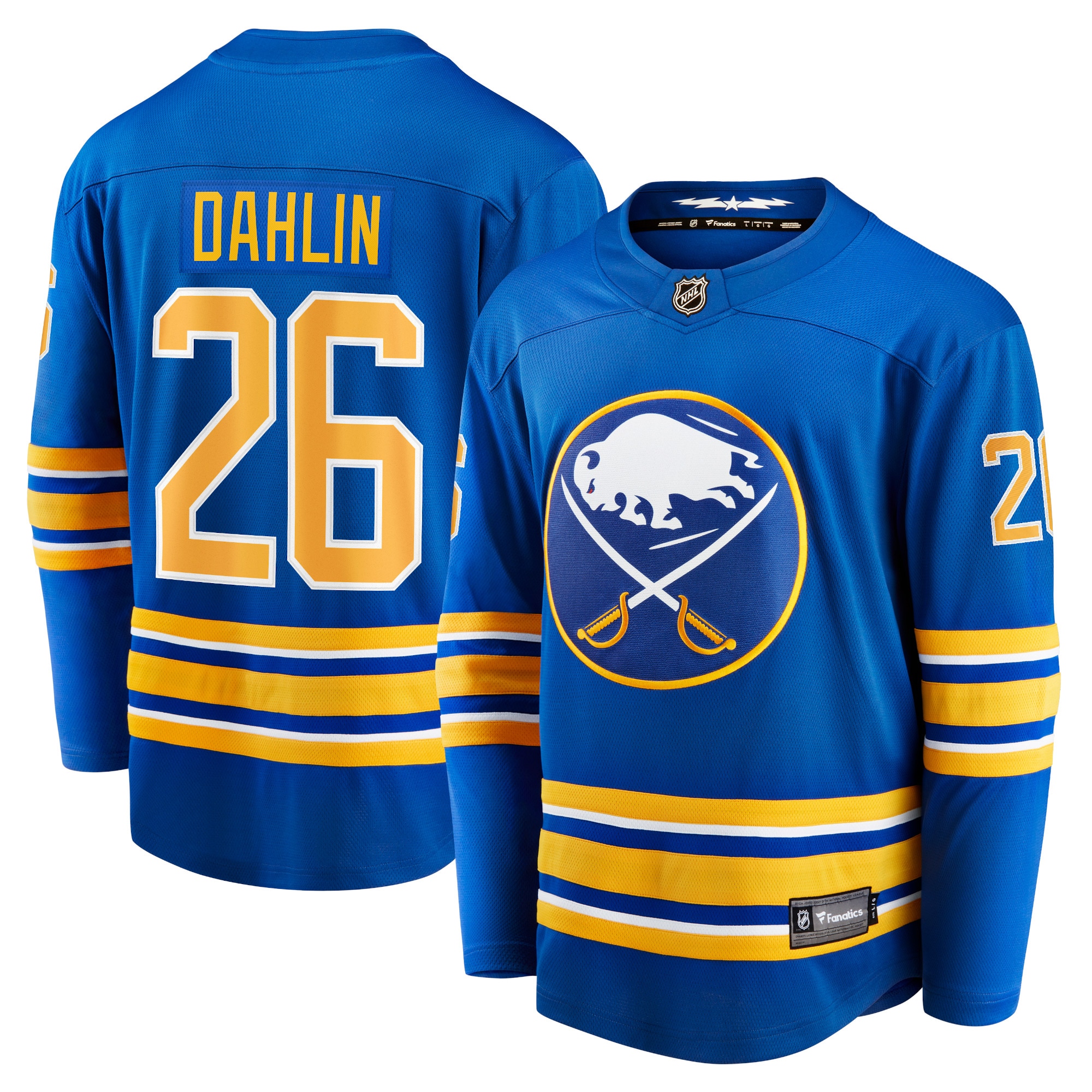 Rasmus Dahlin Buffalo Sabres Fanatics Branded Home Premier Breakaway Player Jersey - Royal - vstockx
