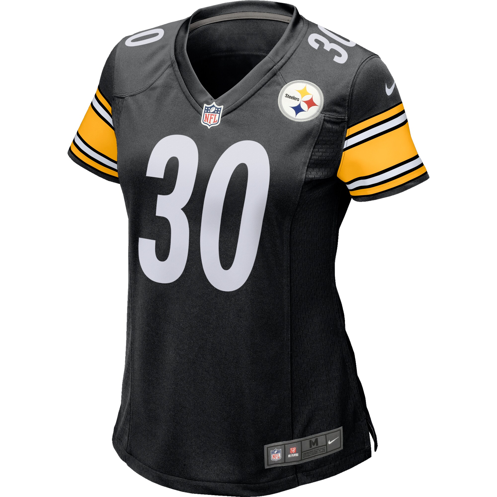 James Conner Pittsburgh Steelers Nike Women's Game Jersey - Black - vstockx