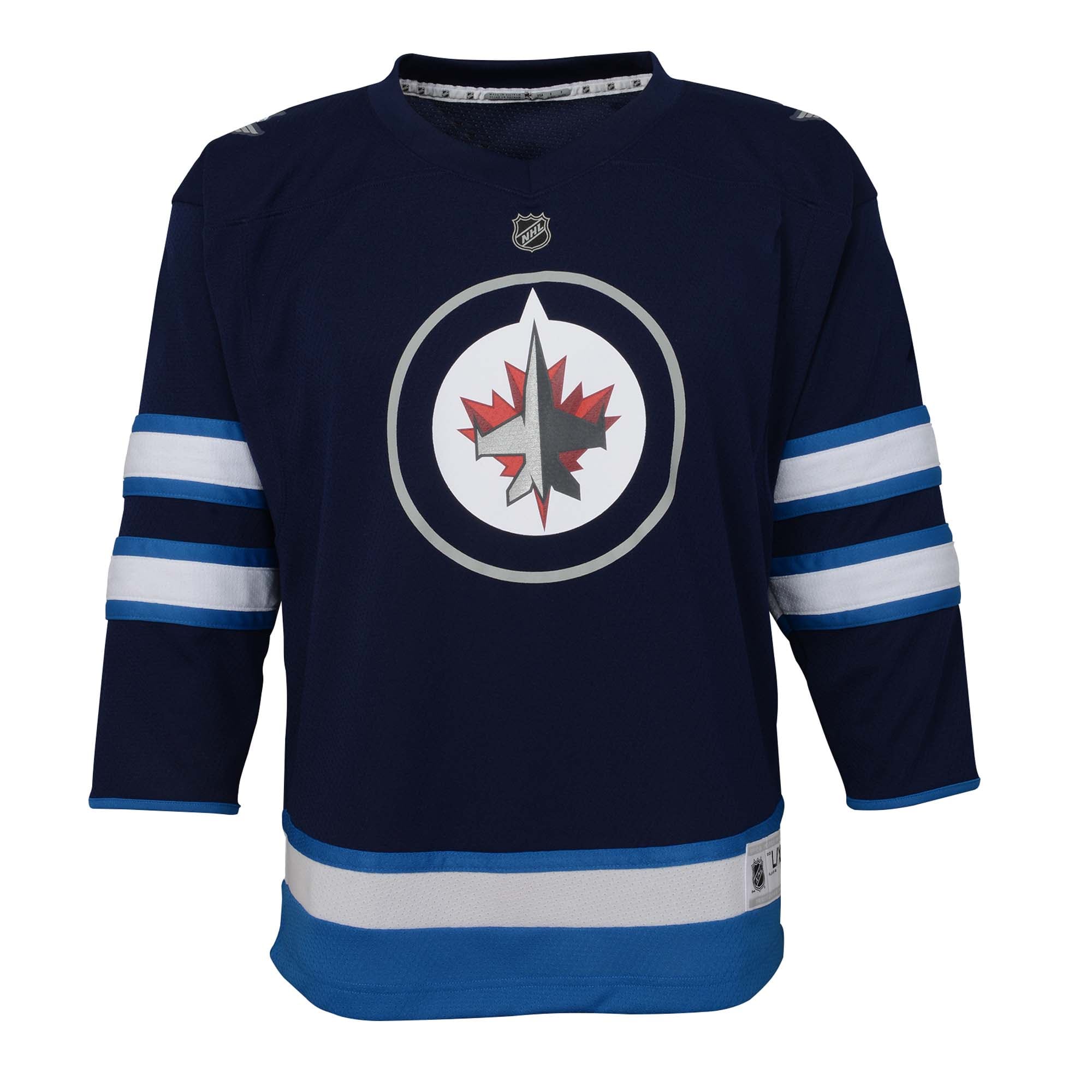 Winnipeg Jets Toddler Home Replica Jersey - Navy - vstockx