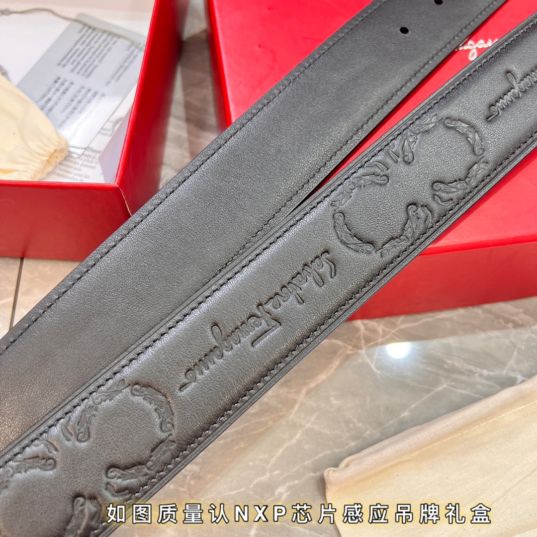 Streetwear Belt Ferragamo 320064 size:3.5cm - vstockx