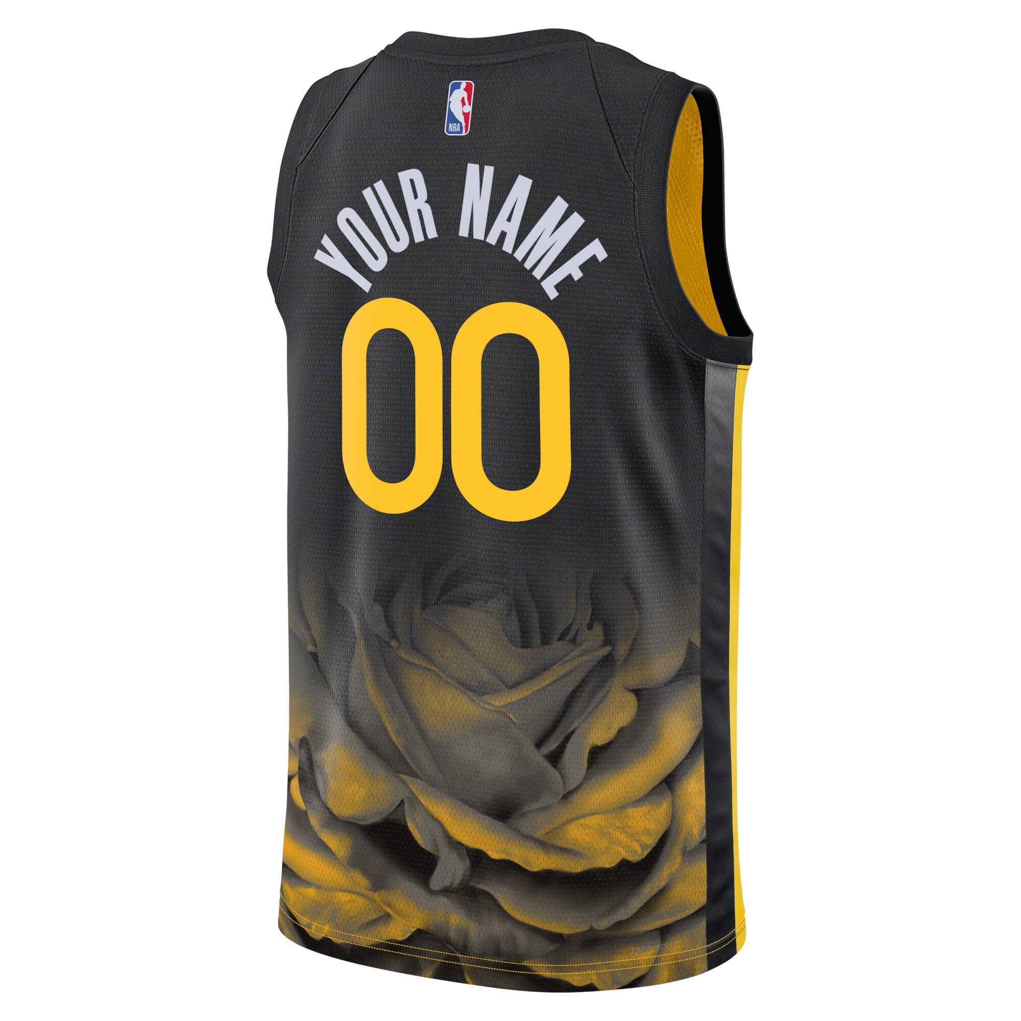 Golden State Warriors Nike Unisex 2022/23 Swingman Custom Jersey - City Edition - Black - vstockx