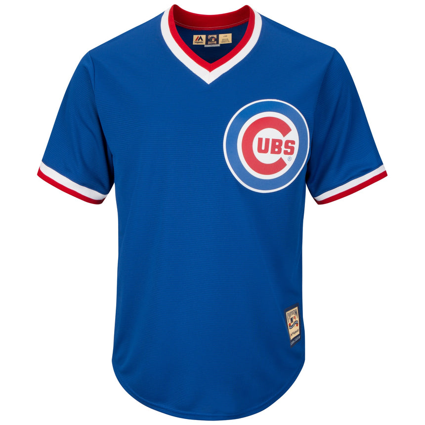 Men's Chicago Cubs Royal Blue Cooperstown Collection Cool Base Replica Jersey - vstockx