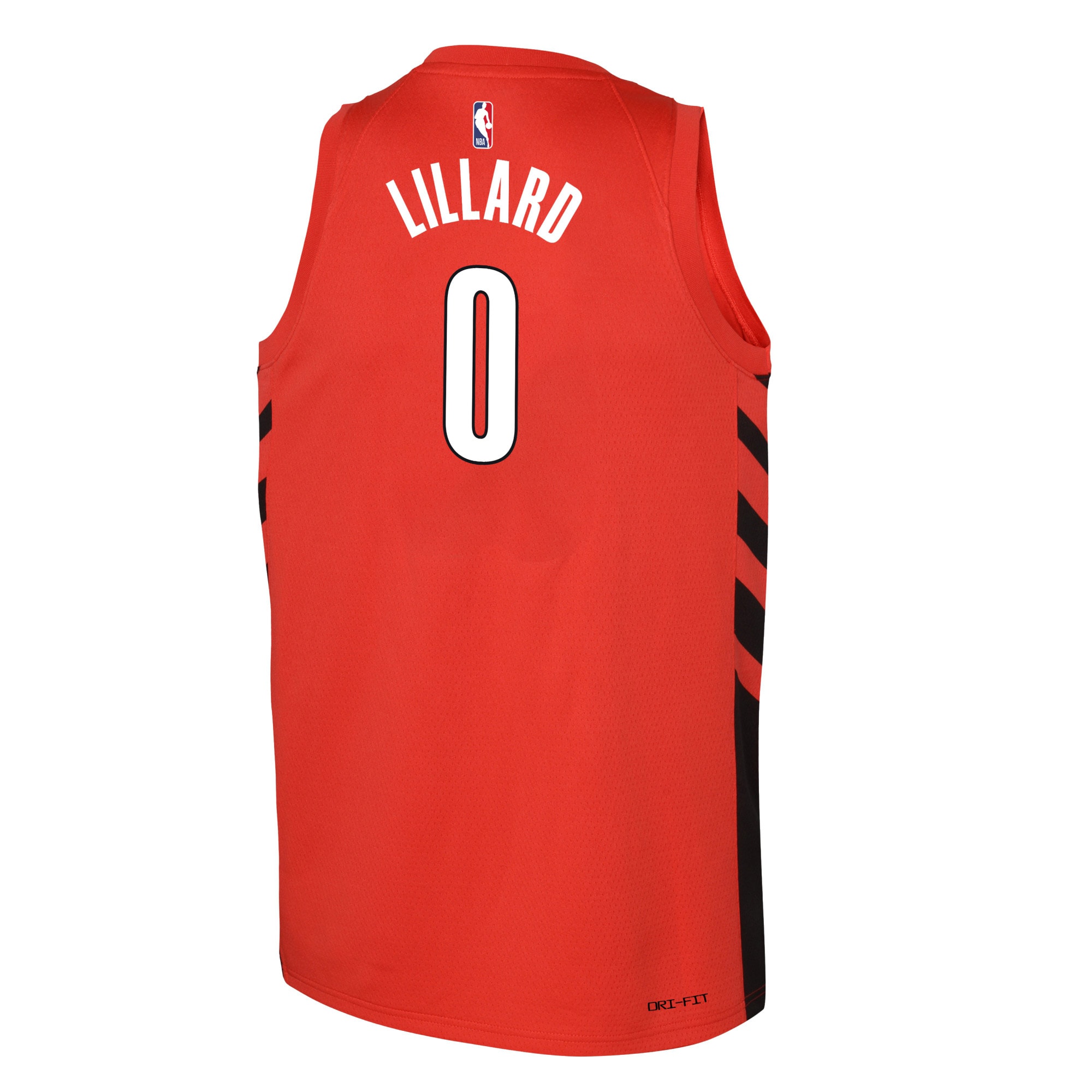 Damian Lillard Portland Trail Blazers Jordans Brand Youth Swingman Jersey - Statement Edition - Red - vstockx