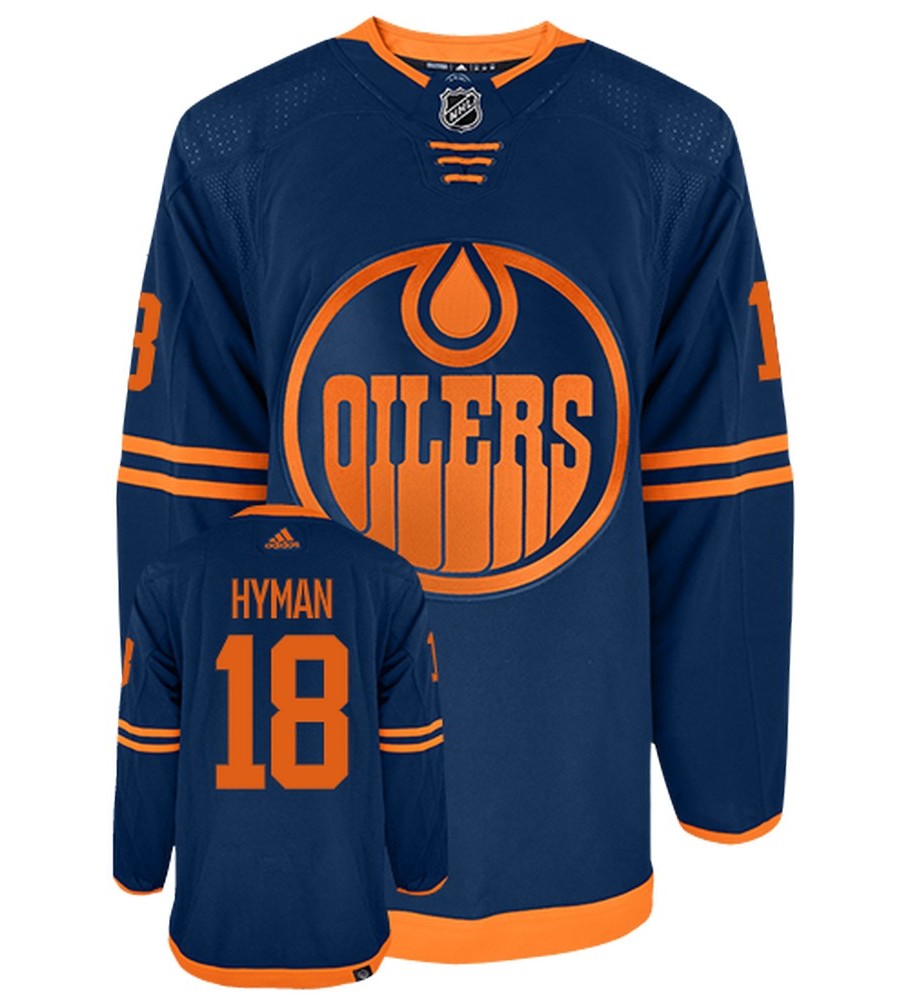 Zach Hyman Edmonton Oilers 2022 Adidas Primegreen Authentic NHL Hockey Jersey - vstockx