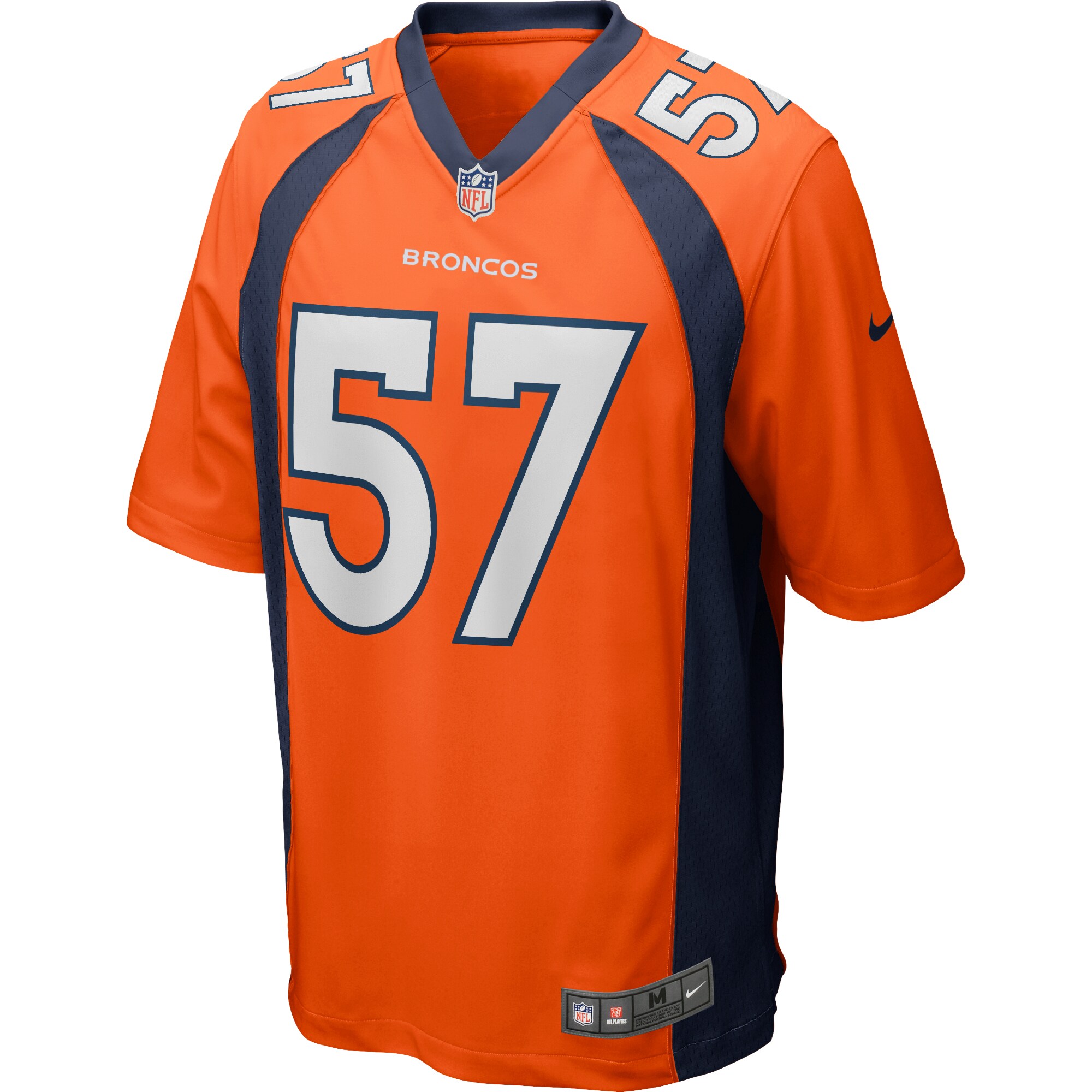 Tom Jackson Denver Broncos Nike Game Retired Player Jersey - Orange - vstockx
