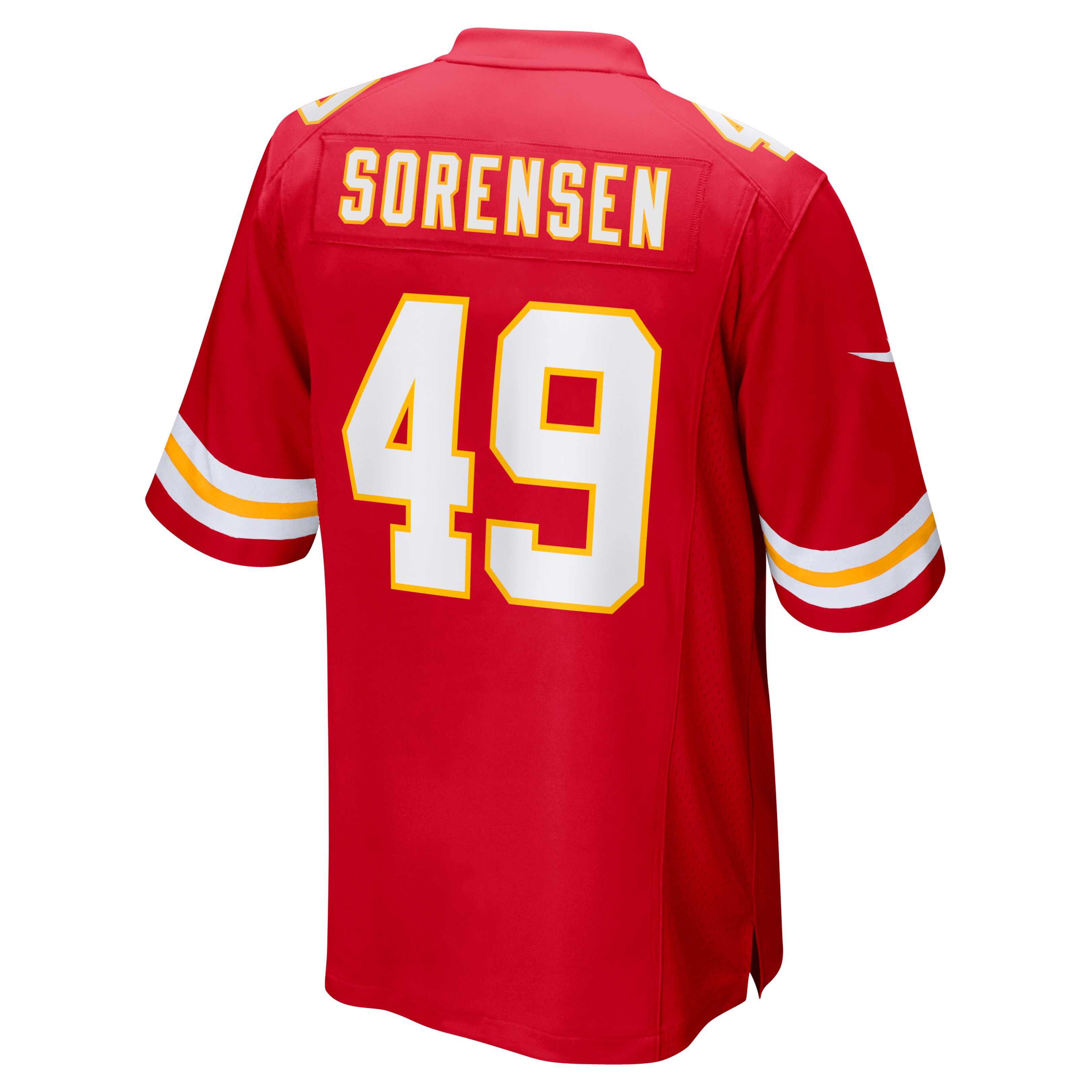 Daniel Sorensen Kansas City Chiefs Nike Game Jersey - Red - vstockx