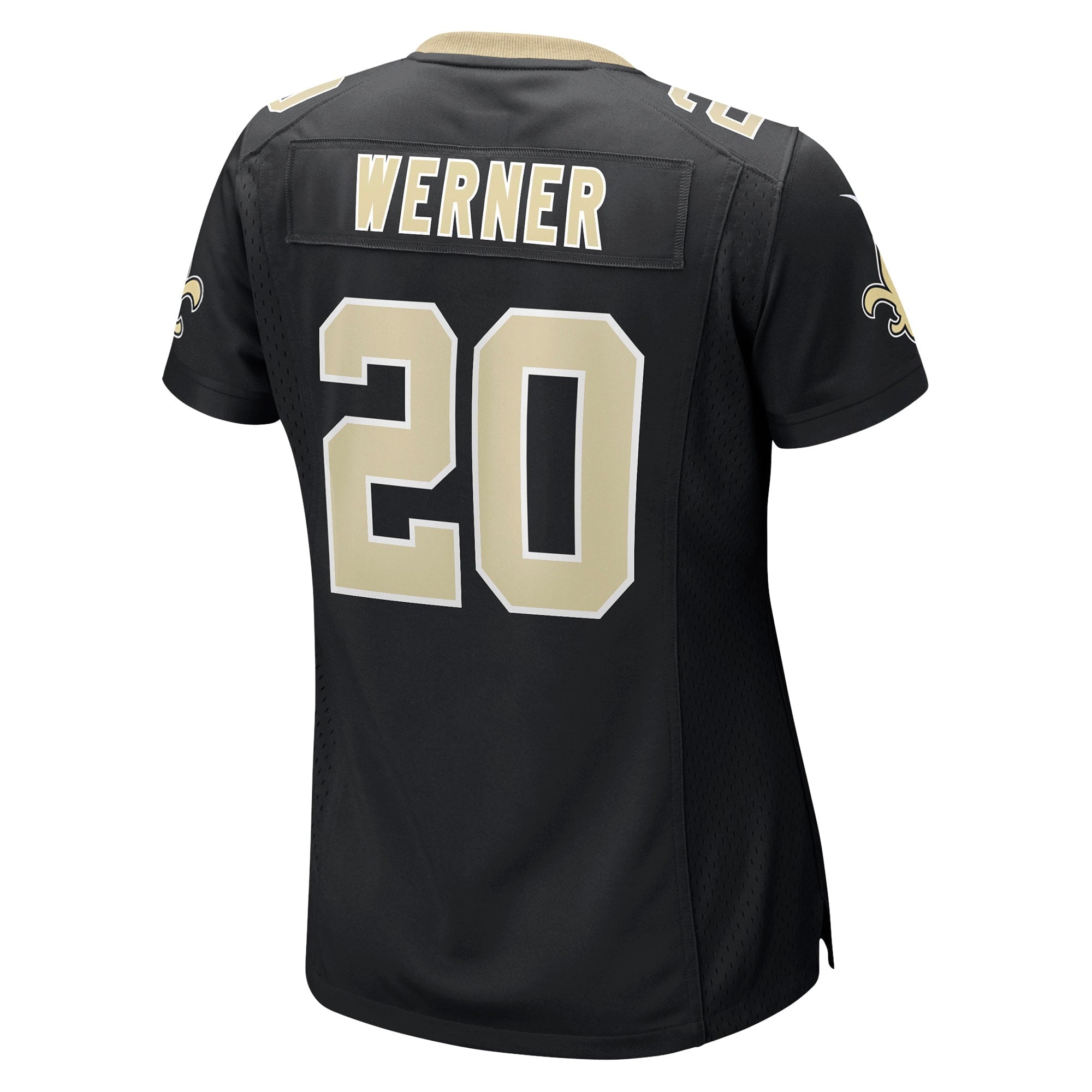 Women's Nike Pete Werner Black New Orleans Saints Game Jersey - vstockx