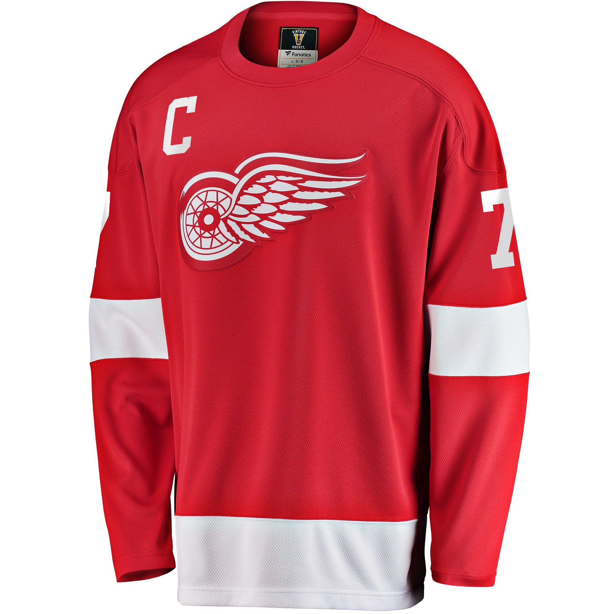 Ted Lindsay Detroit Red Wings Fanatics Branded Premier Breakaway Retired Player Jersey - Red - vstockx