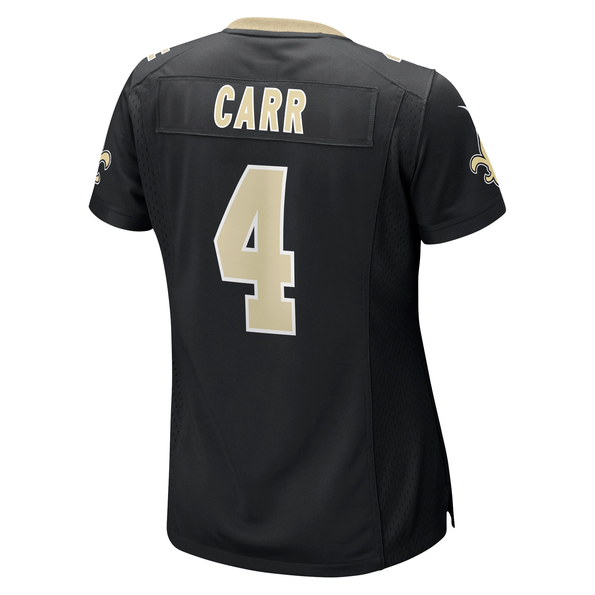 Derek Carr New Orleans Saints Nike Women's Game Jersey - Black - vstockx