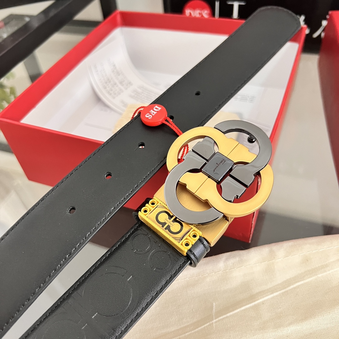 Streetwear Belt Ferragamo 320128 size:3.5cm - vstockx