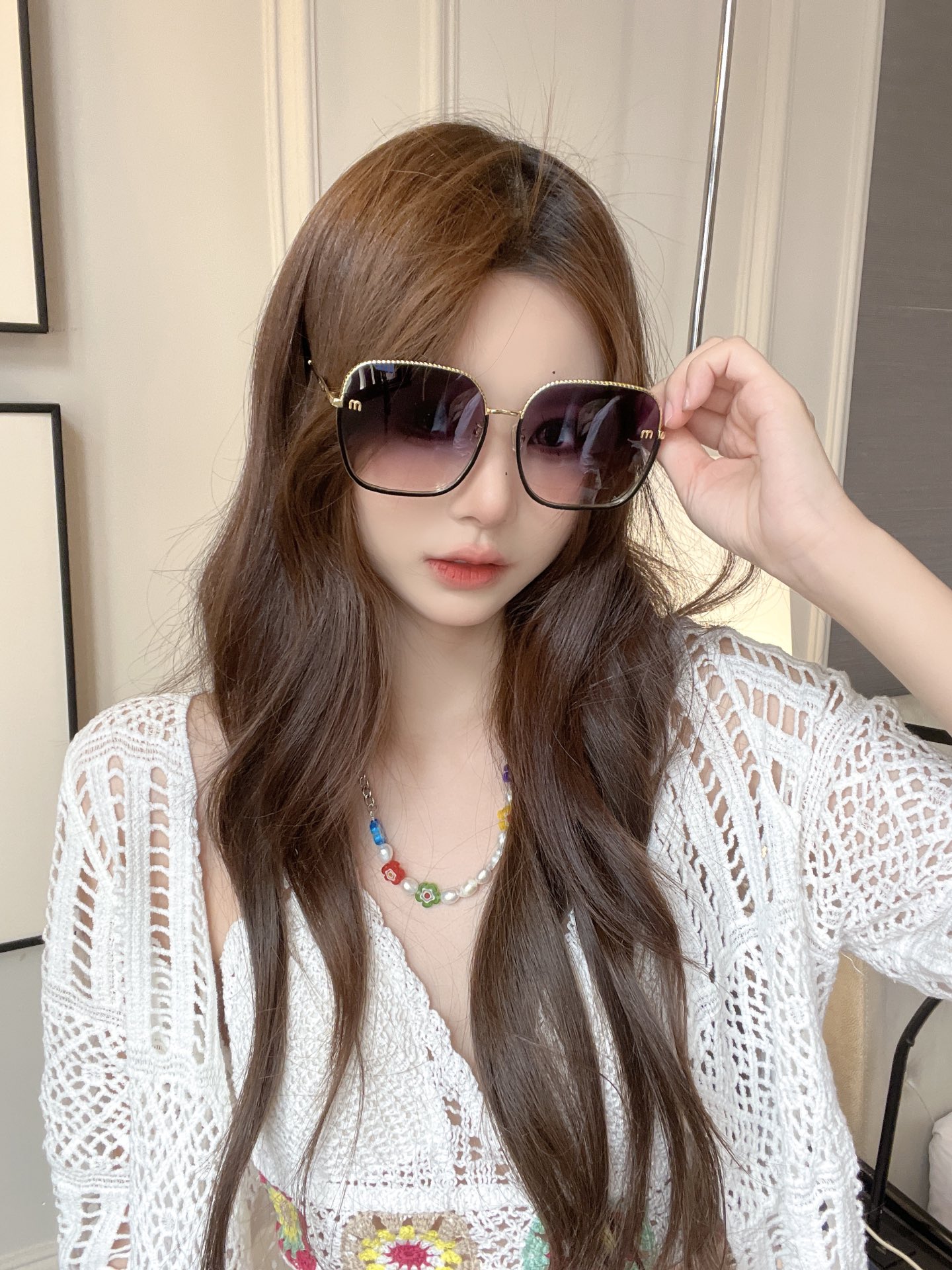 sunglasses Miu Miu MODEL:SMU67G SIZE��62 18-140 - vstockx