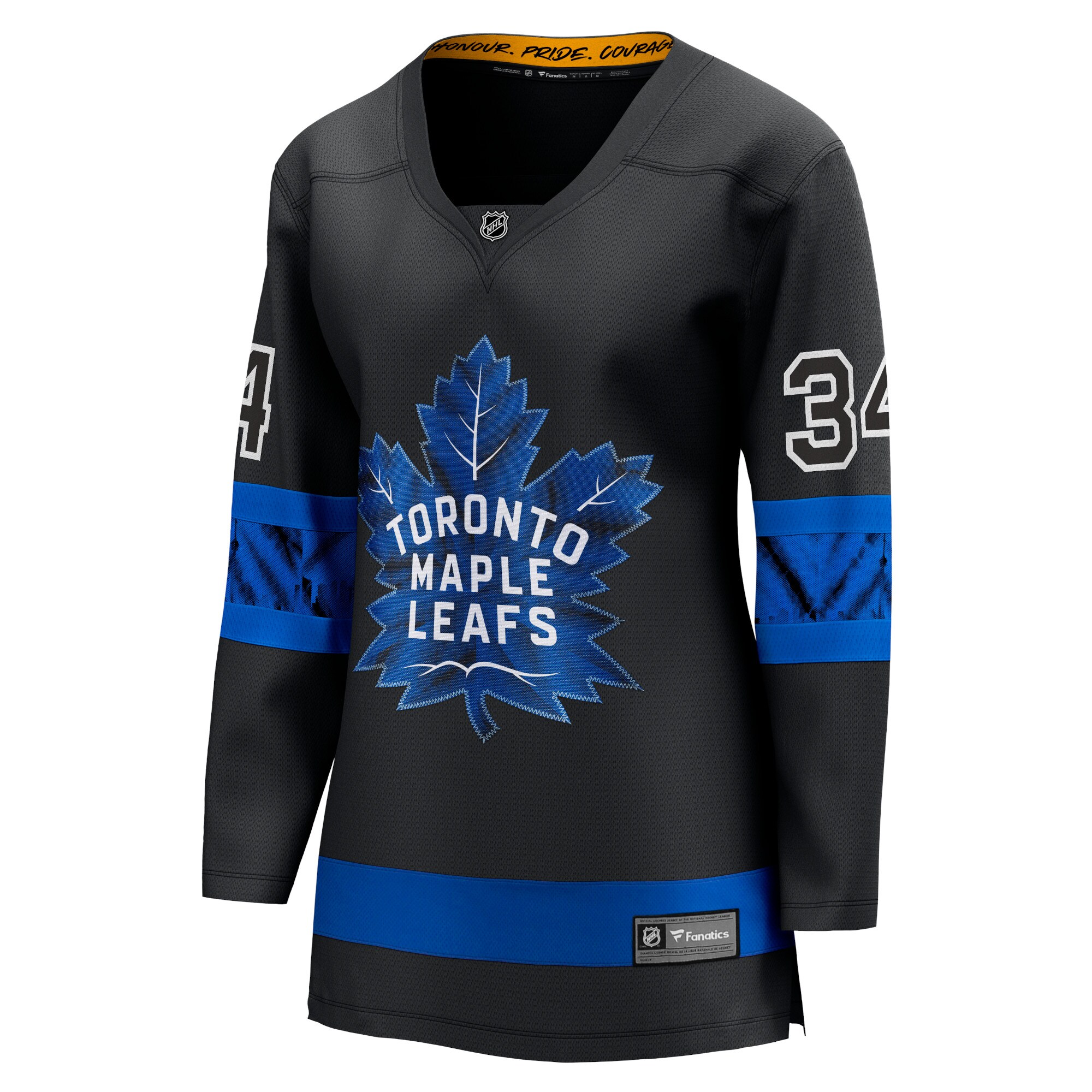 Auston Matthews Toronto Maple Leafs Fanatics Branded Women's Alternate Premier Breakaway Reversible Player Jersey - Black - vstockx