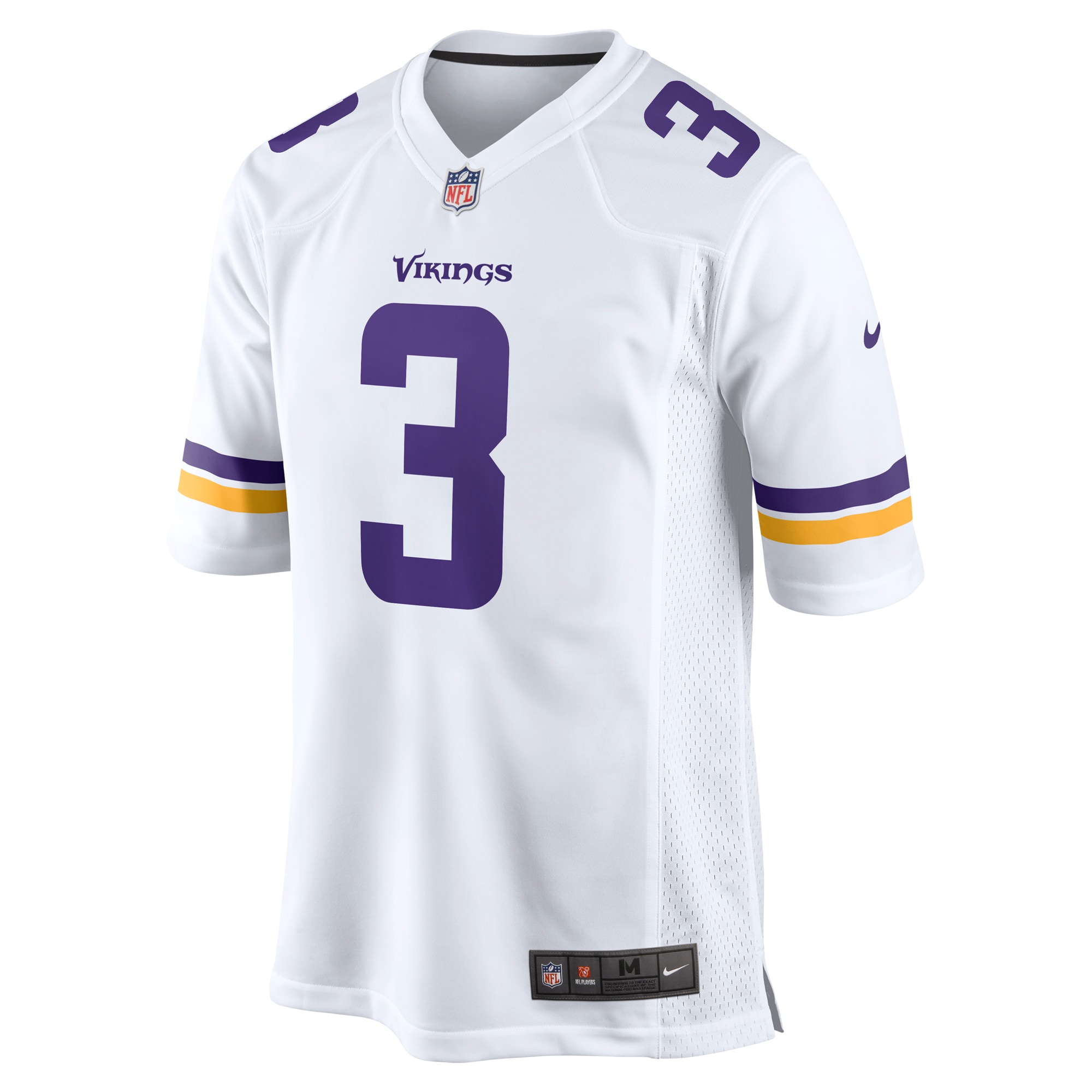 Jordans Addison Minnesota Vikings Nike Away Game Jersey - White - vstockx
