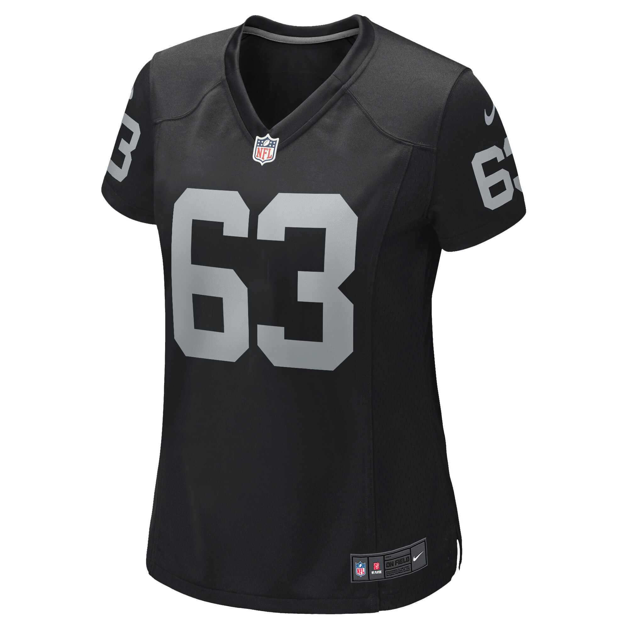 Gene Upshaw Las Vegas Raiders Nike Women's Game Retired Player Jersey - Black - vstockx