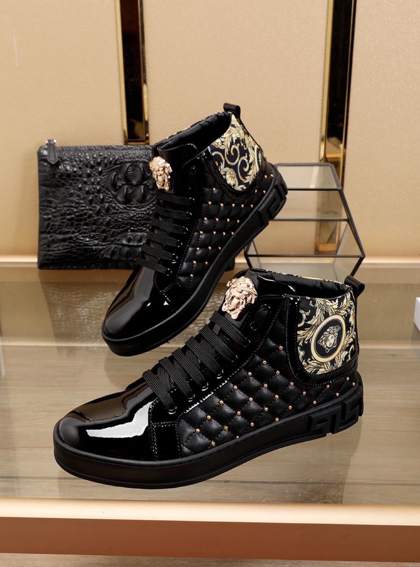 Versace High Top Sneaker 4 - vstockx