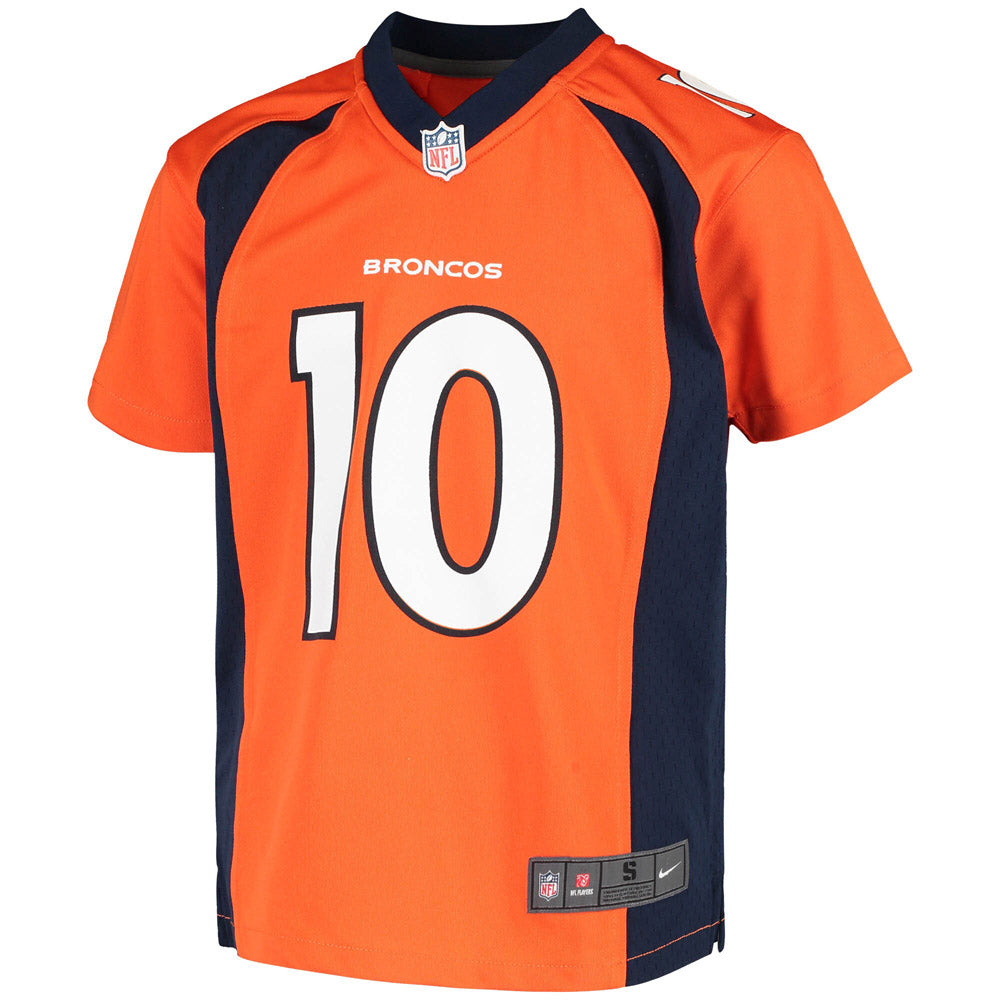 Youth Denver Broncos Jerry Jeudy Game Jersey Orange - vstockx