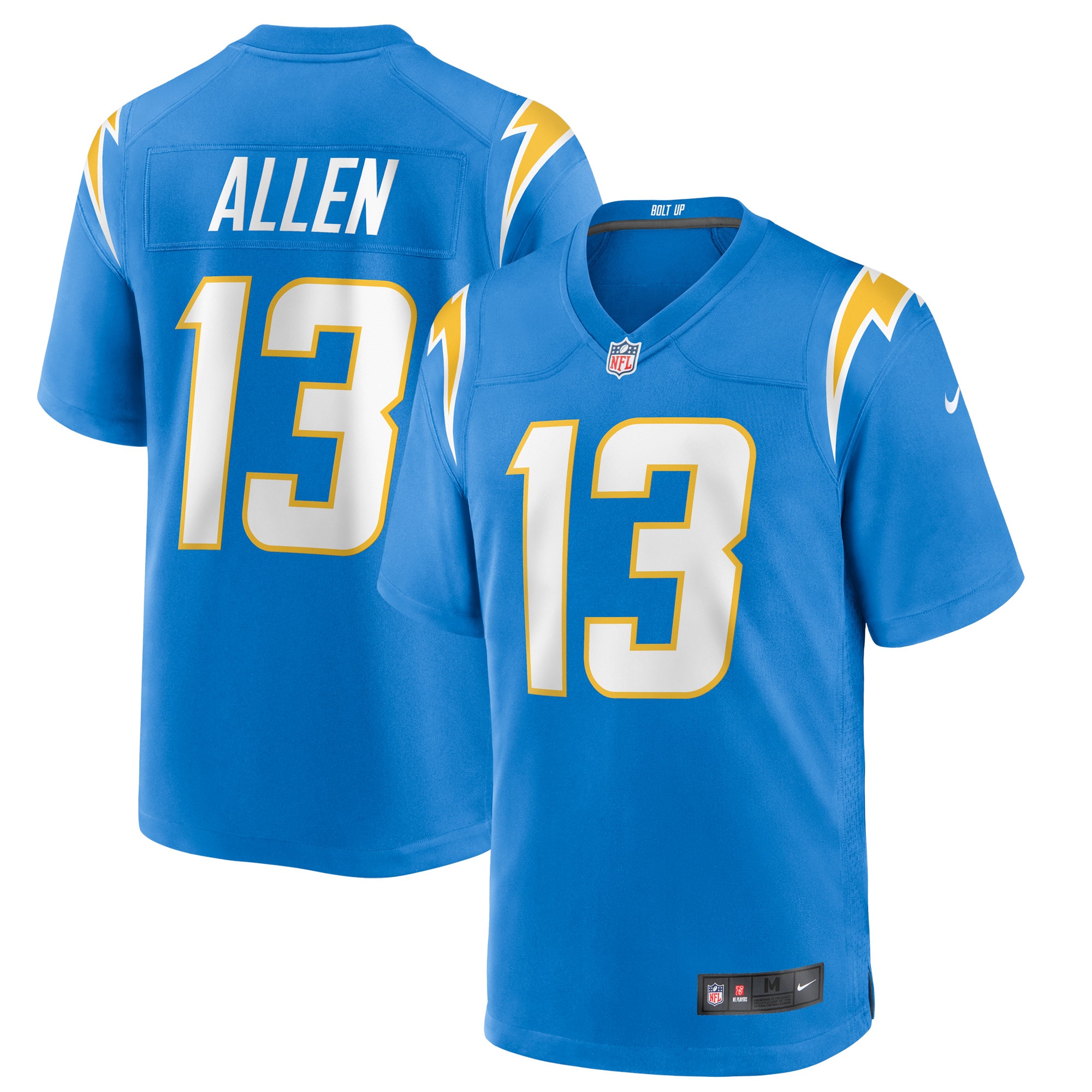 Keenan Allen Los Angeles Chargers Nike Game Player Jersey - Powder Blue - vstockx