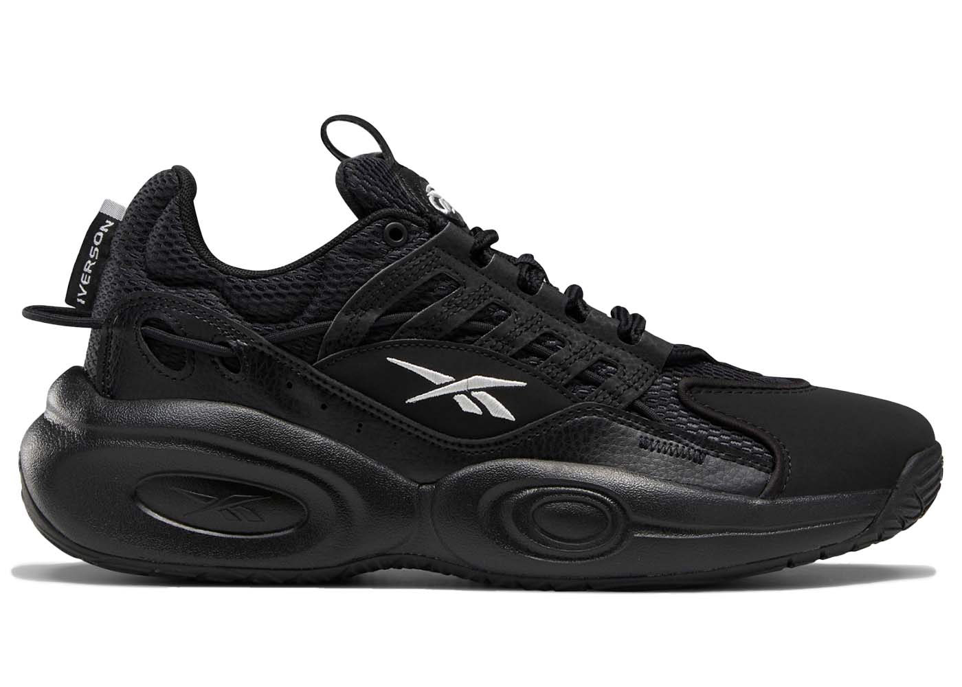 Reebok Solution Mid Black Silver Metallic - vstockx
