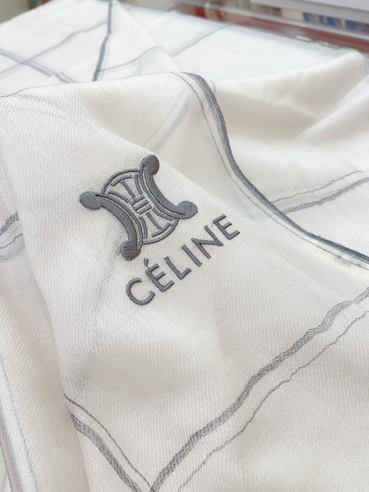 Streetwear Scarf CELINE 328849 SIZE:80*200cm - vstockx