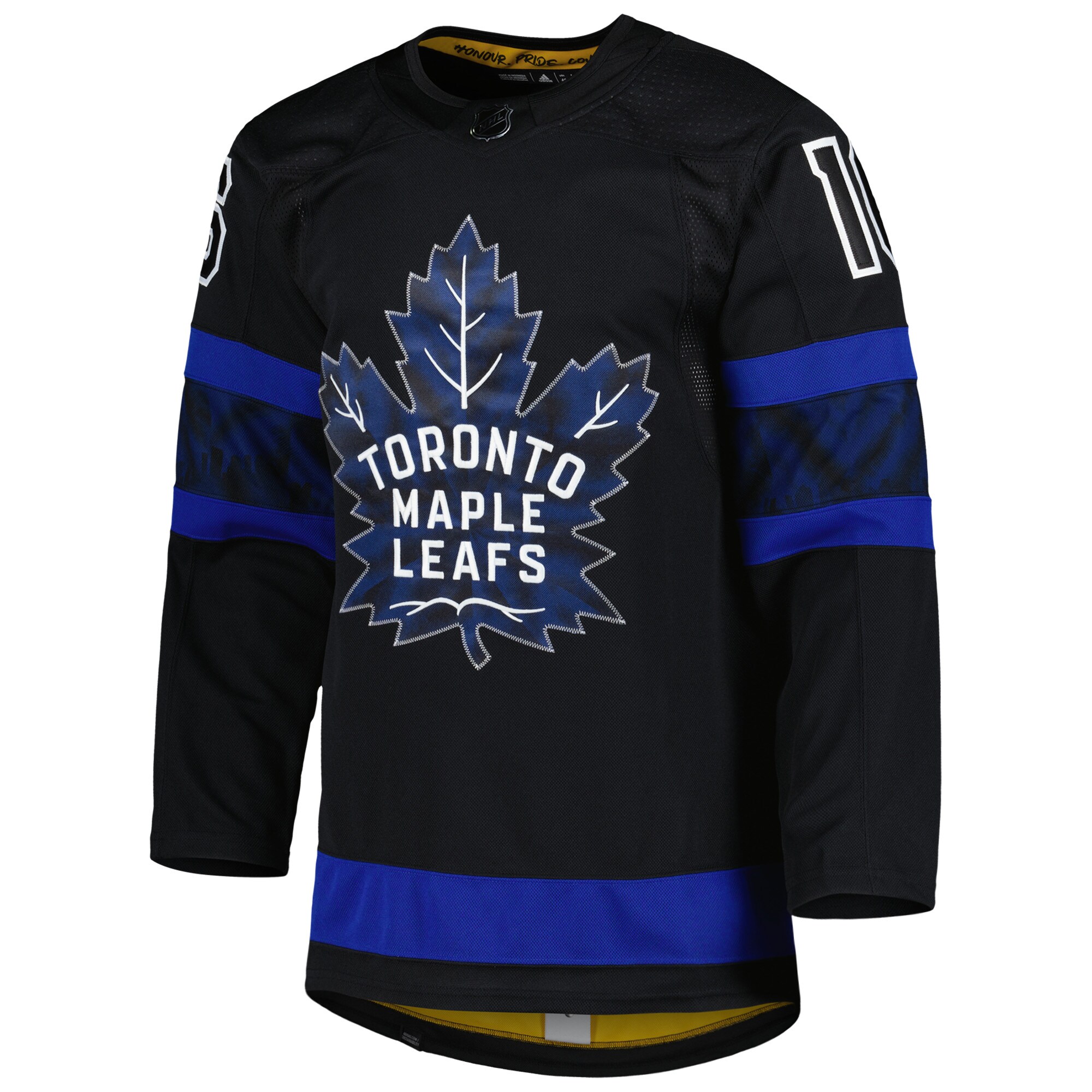 Mitch Marner Toronto Maple Leafs adidas Primegreen Authentic Pro Player Jersey - Black - vstockx