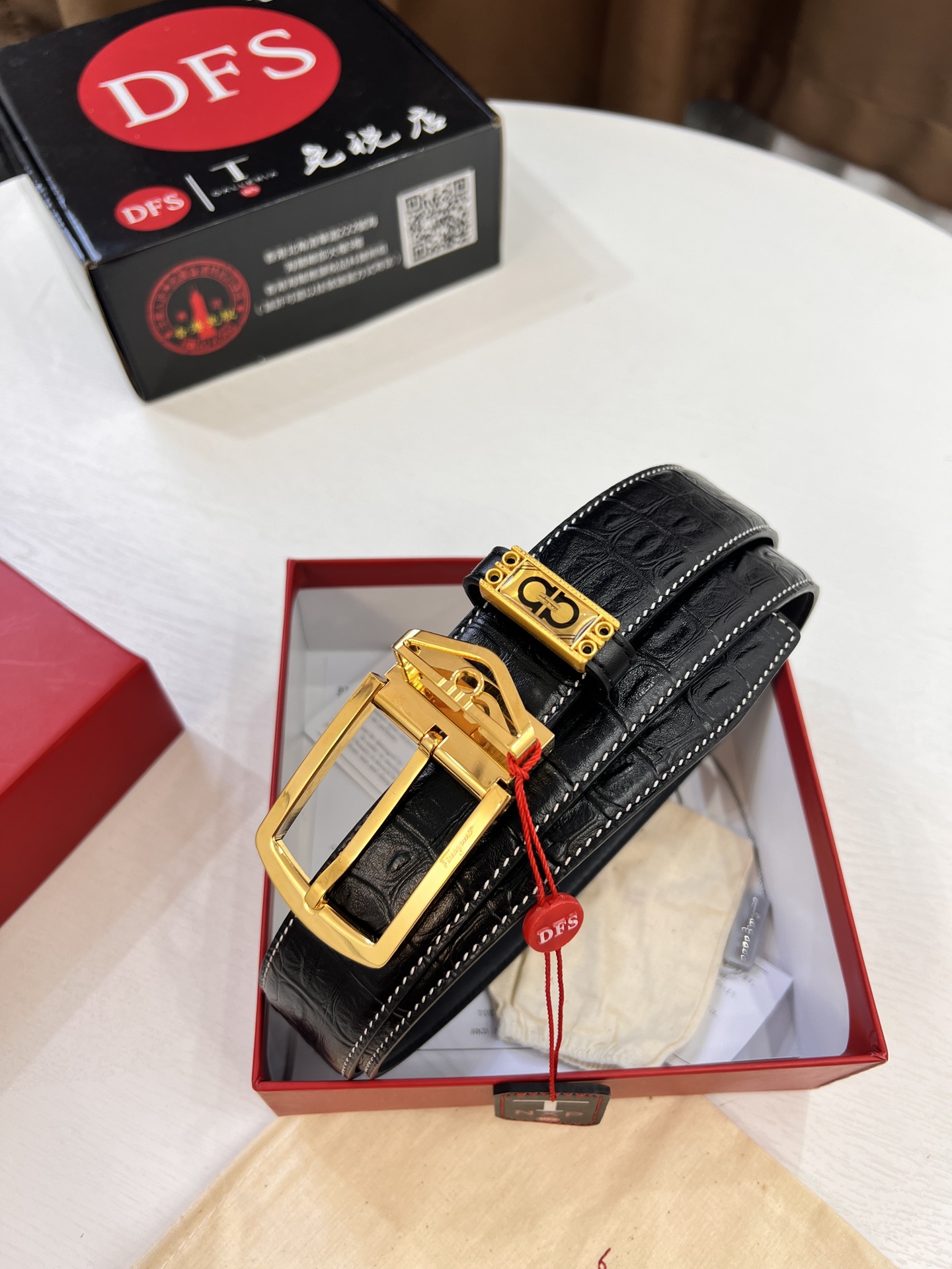 Streetwear Belt Ferragamo 320371 size:3.5cm - vstockx
