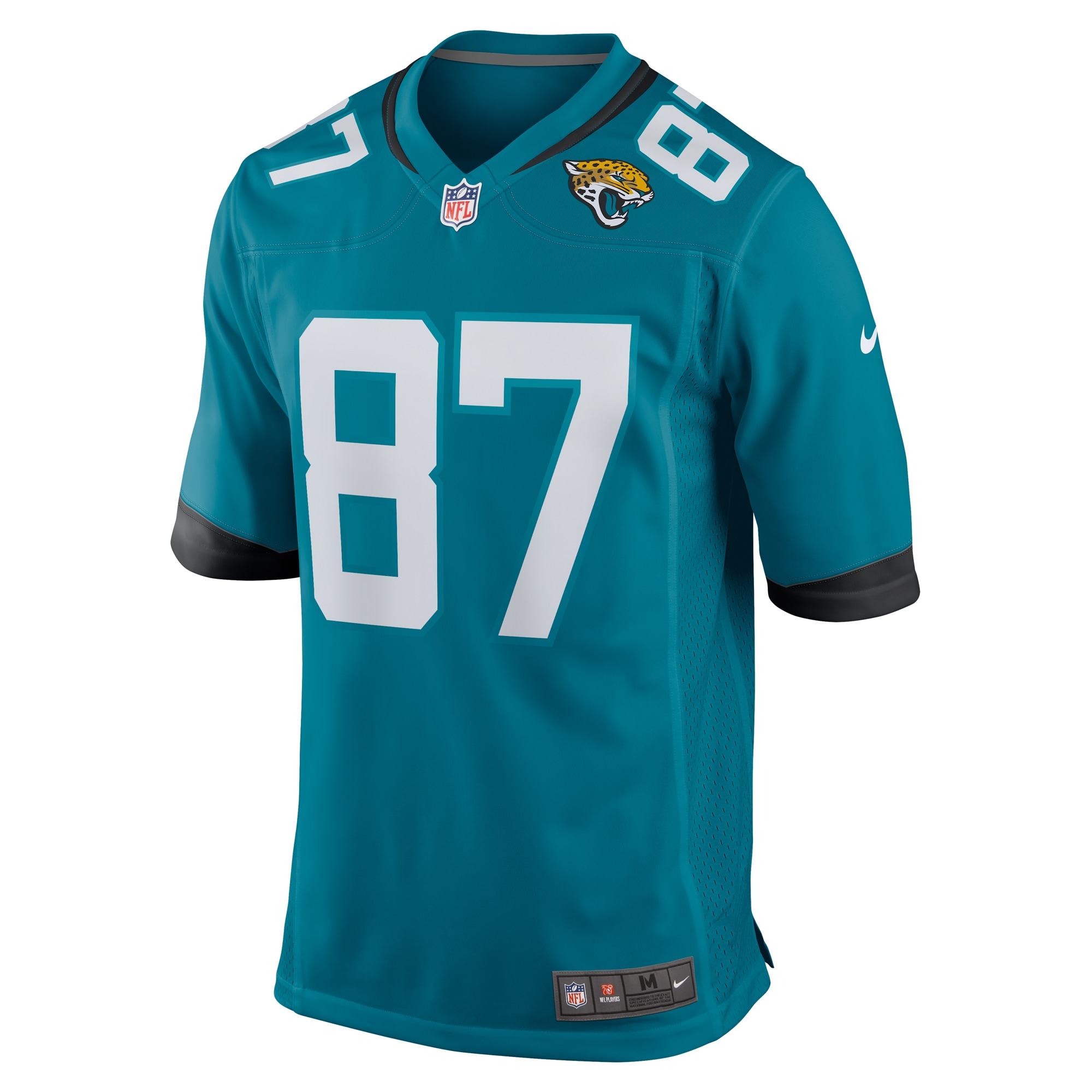 Josh Pederson Jacksonville Jaguars Nike Team Game Jersey - Teal - vstockx