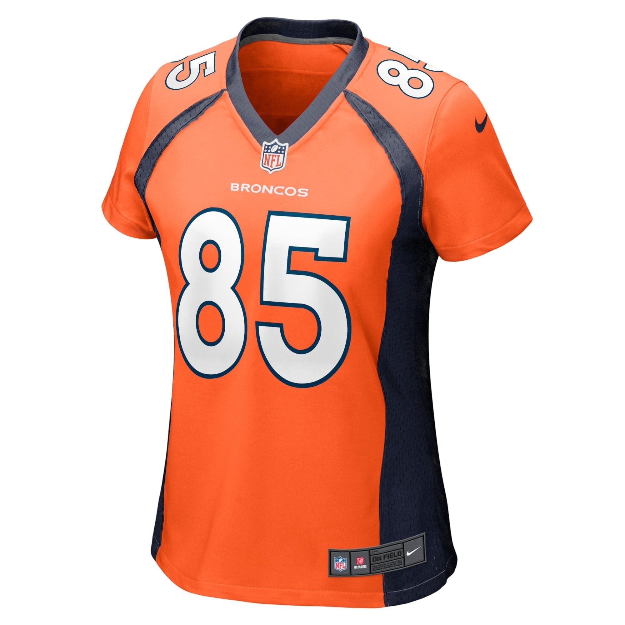 Women's Nike Albert Okwuegbunam Orange Denver Broncos Game Jersey - vstockx