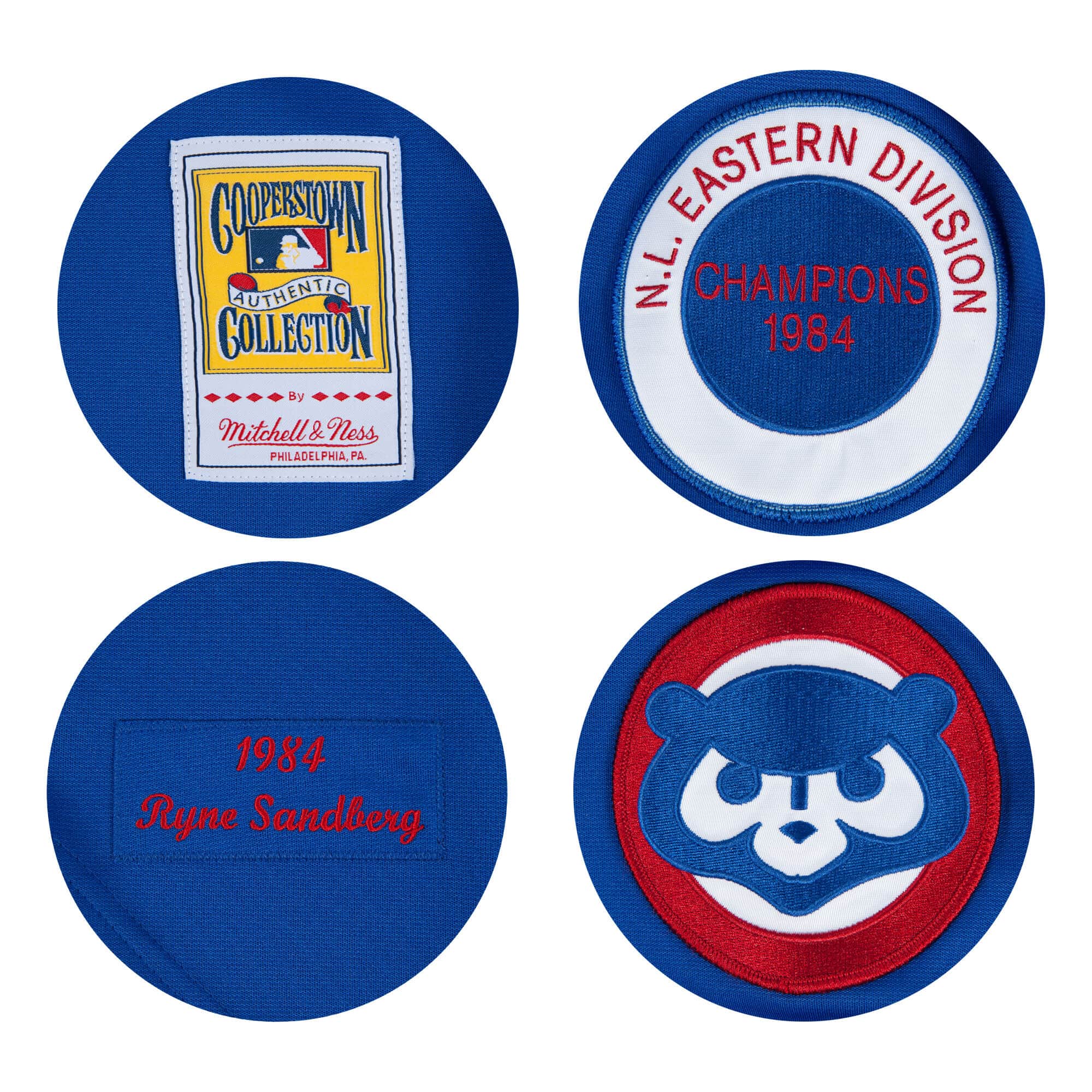 Authentic Jersey Chicago Cubs Road 1984 Ryne Sandberg - vstockx