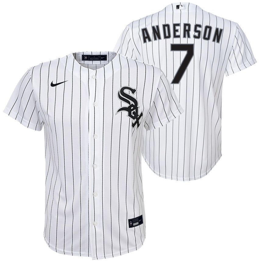 Infant Tim Anderson Chicago White Sox Home White Replica Team Jersey - vstockx