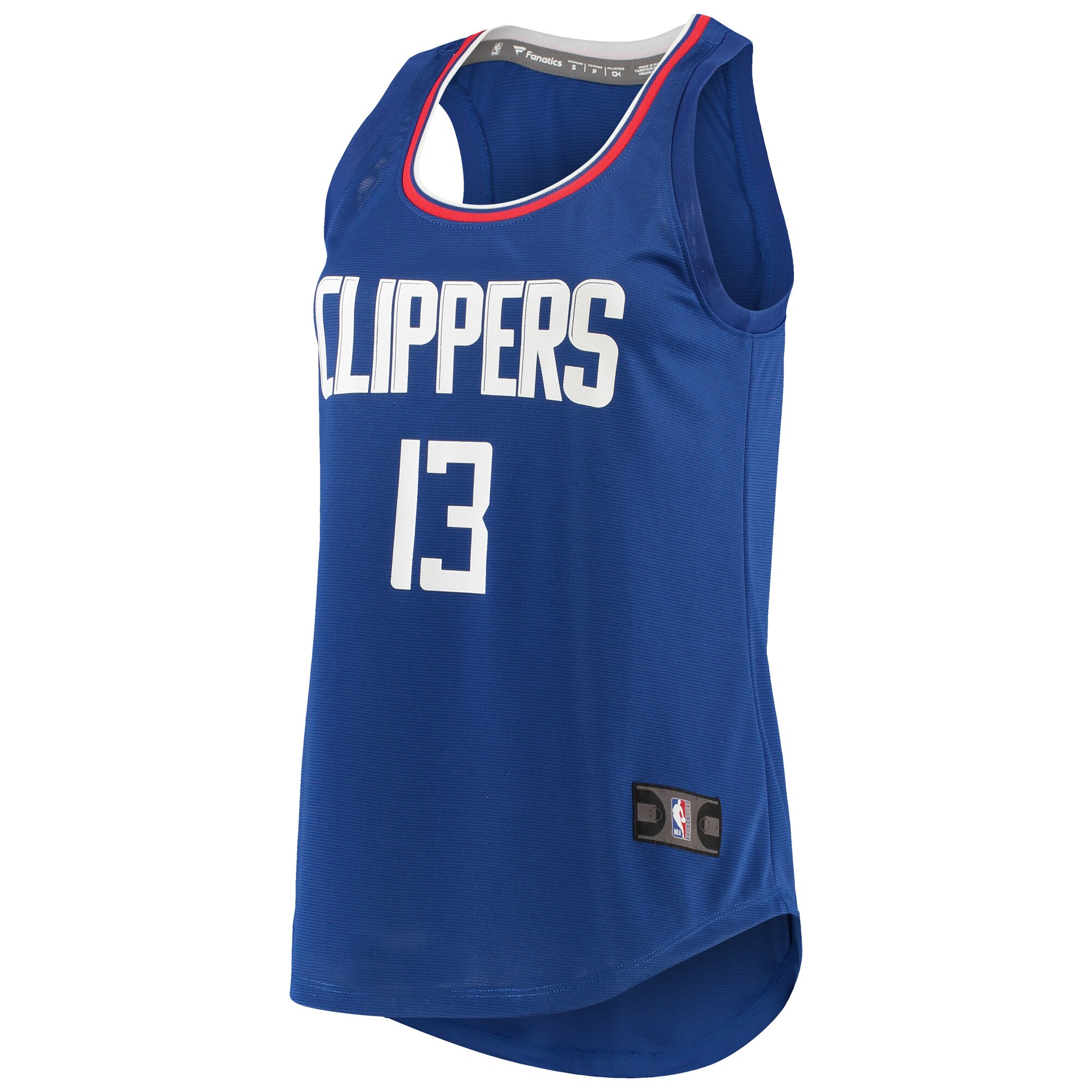 Paul George LA Clippers Fanatics Branded Women's Fast Break Player Movement Jersey Tank Top - Royal - vstockx