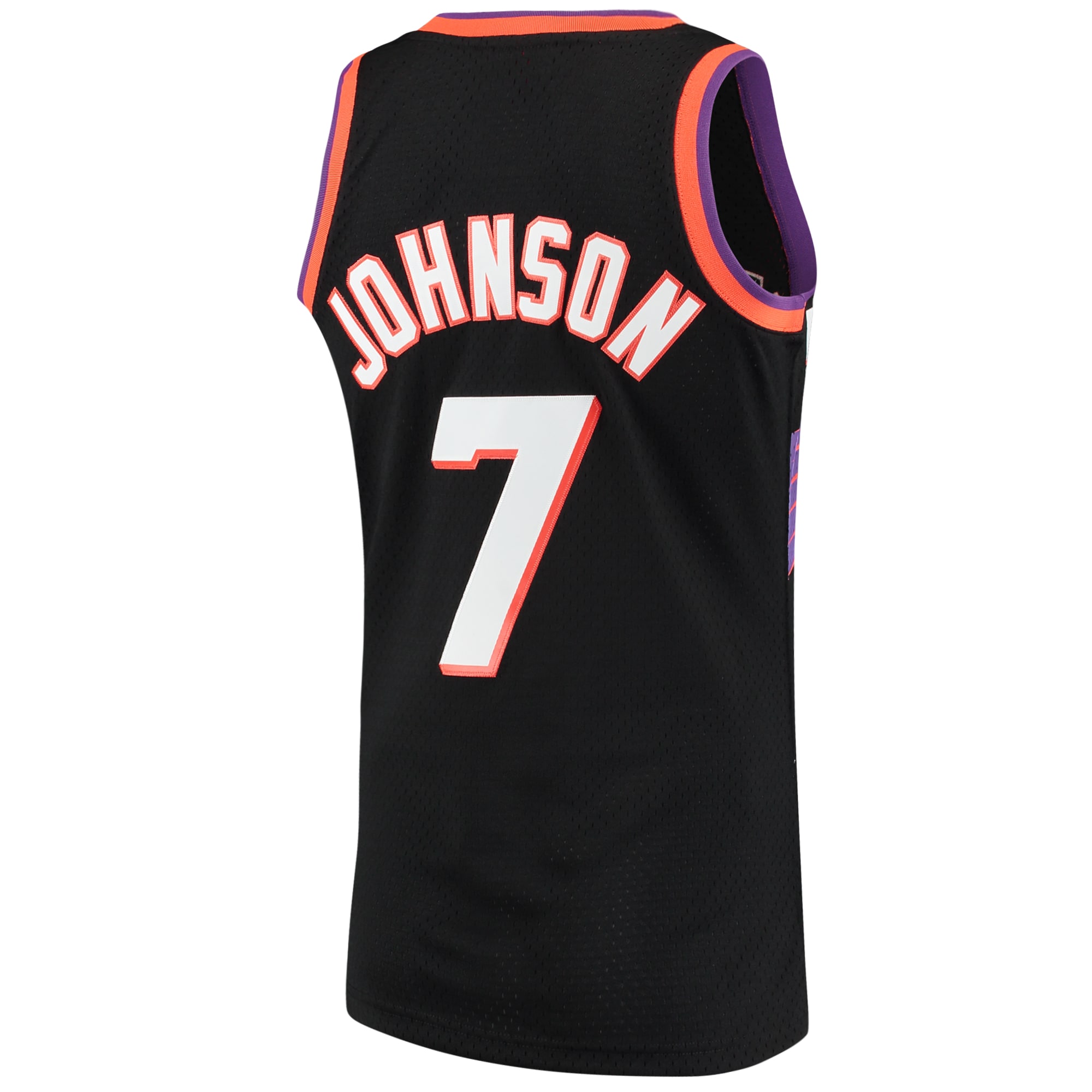 Kevin Johnson Phoenix Suns Mitchell & Ness Hardwood Classics Swingman Jersey - Black - vstockx