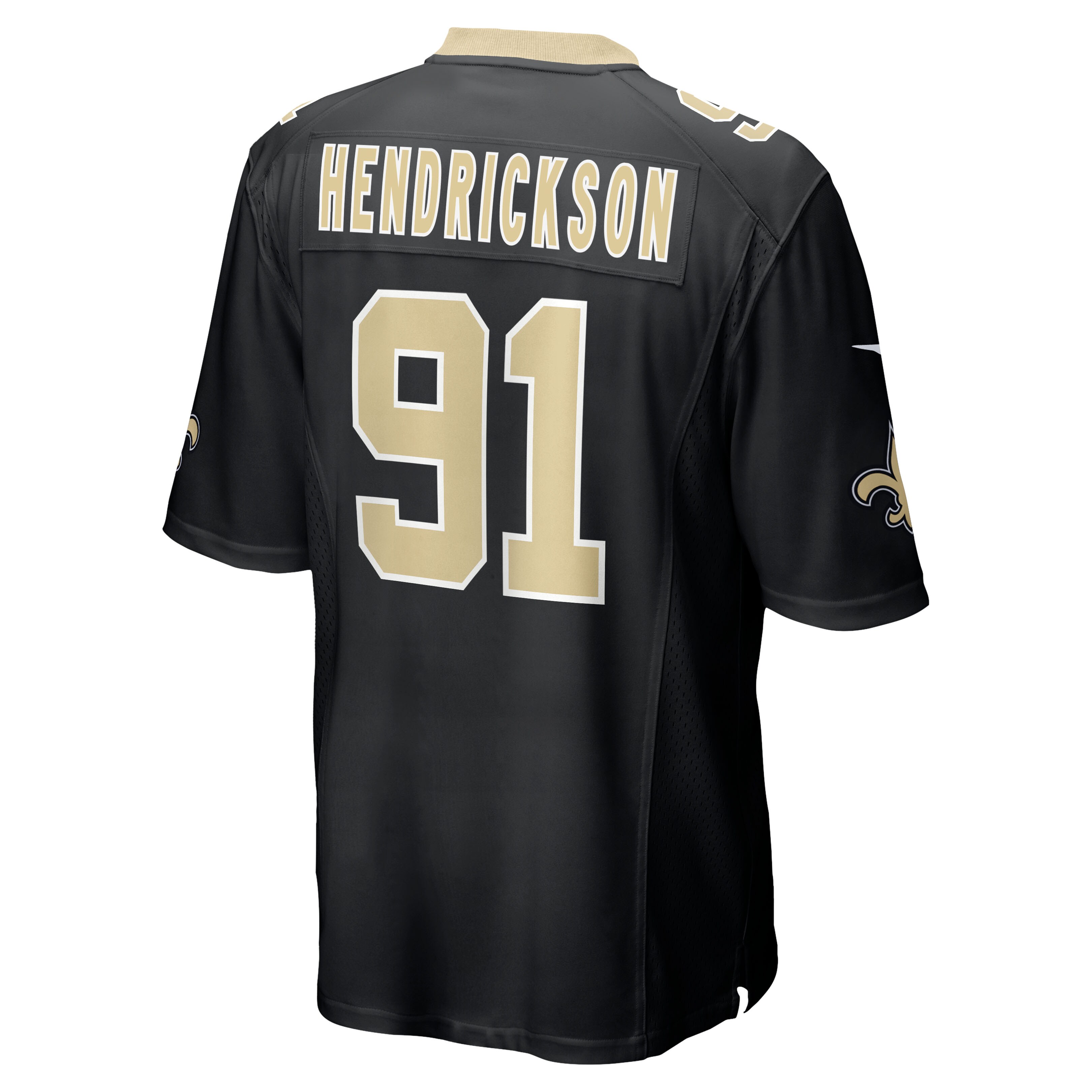 Trey Hendrickson New Orleans Saints Nike Game Jersey - Black - vstockx