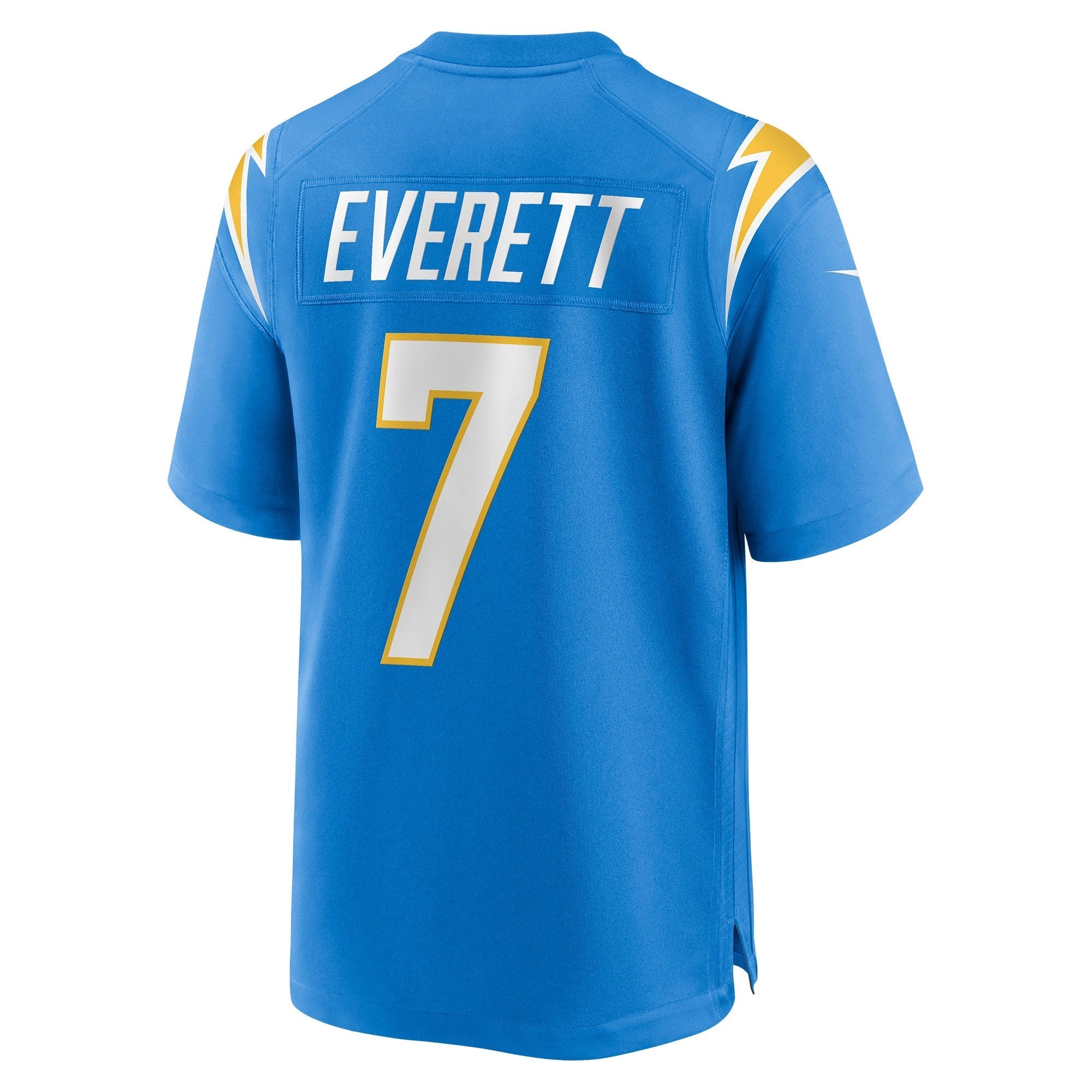 Men's Nike Gerald Everett Powder Blue Los Angeles Chargers Player Game Jersey - vstockx
