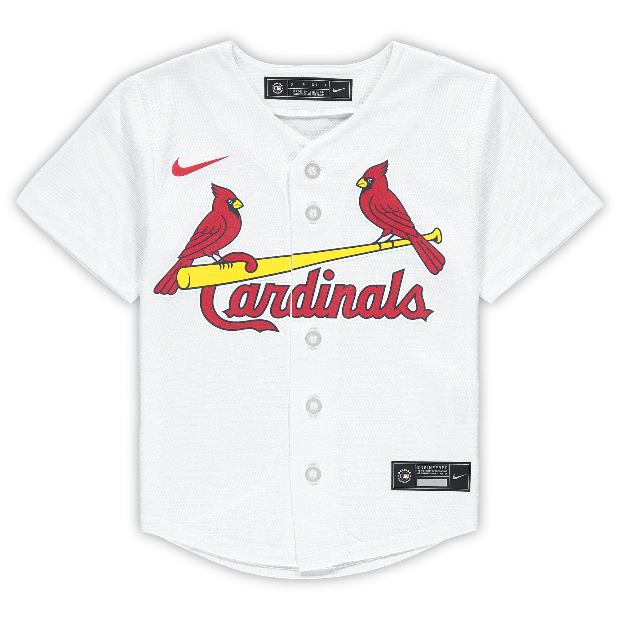 St. Louis Cardinals Nike Preschool Home Replica Team Jersey - White - vstockx