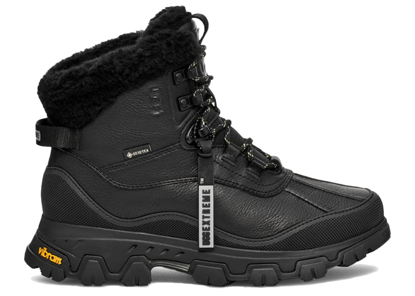 UGG Adirondak Meridian Hiker Boot Black (Women's) - vstockx