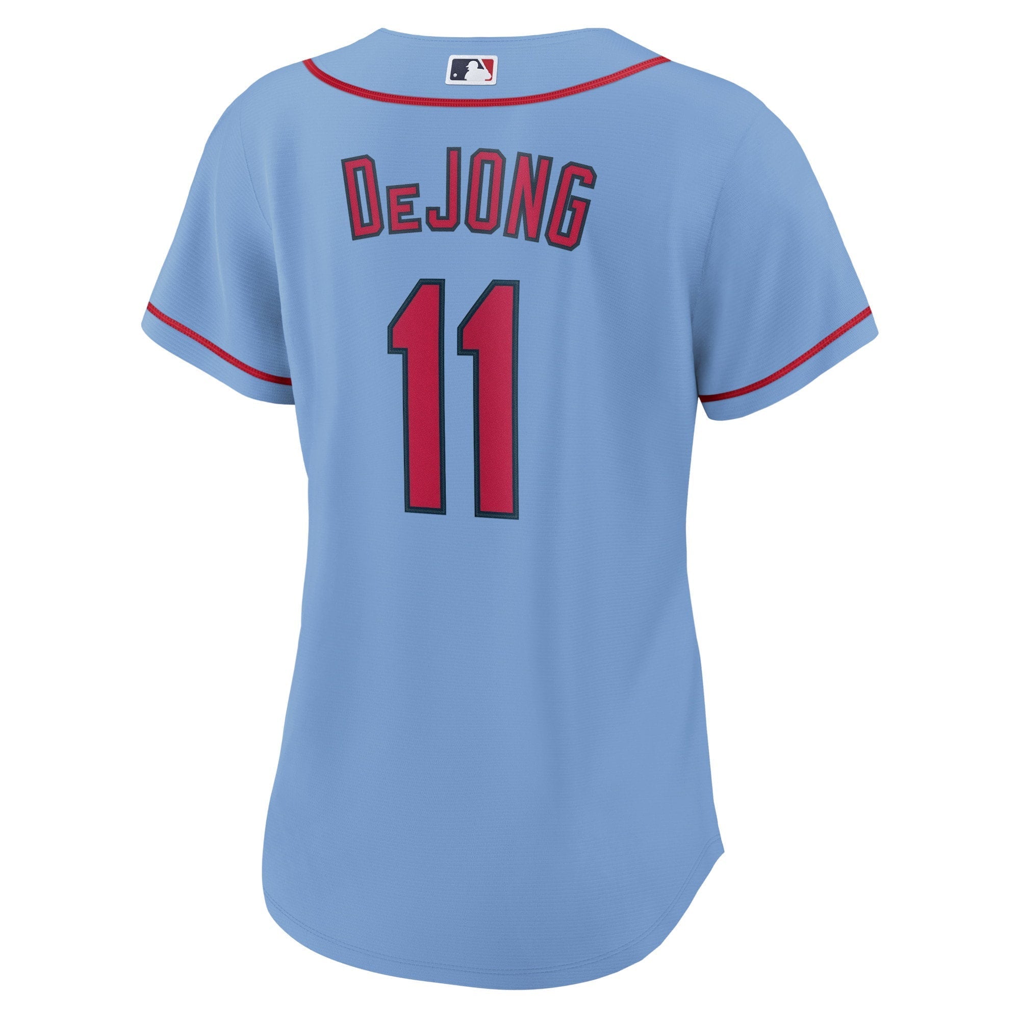Women's Nike Paul DeJong Light Blue St. Louis Cardinals Alternate Replica Player Jersey - vstockx