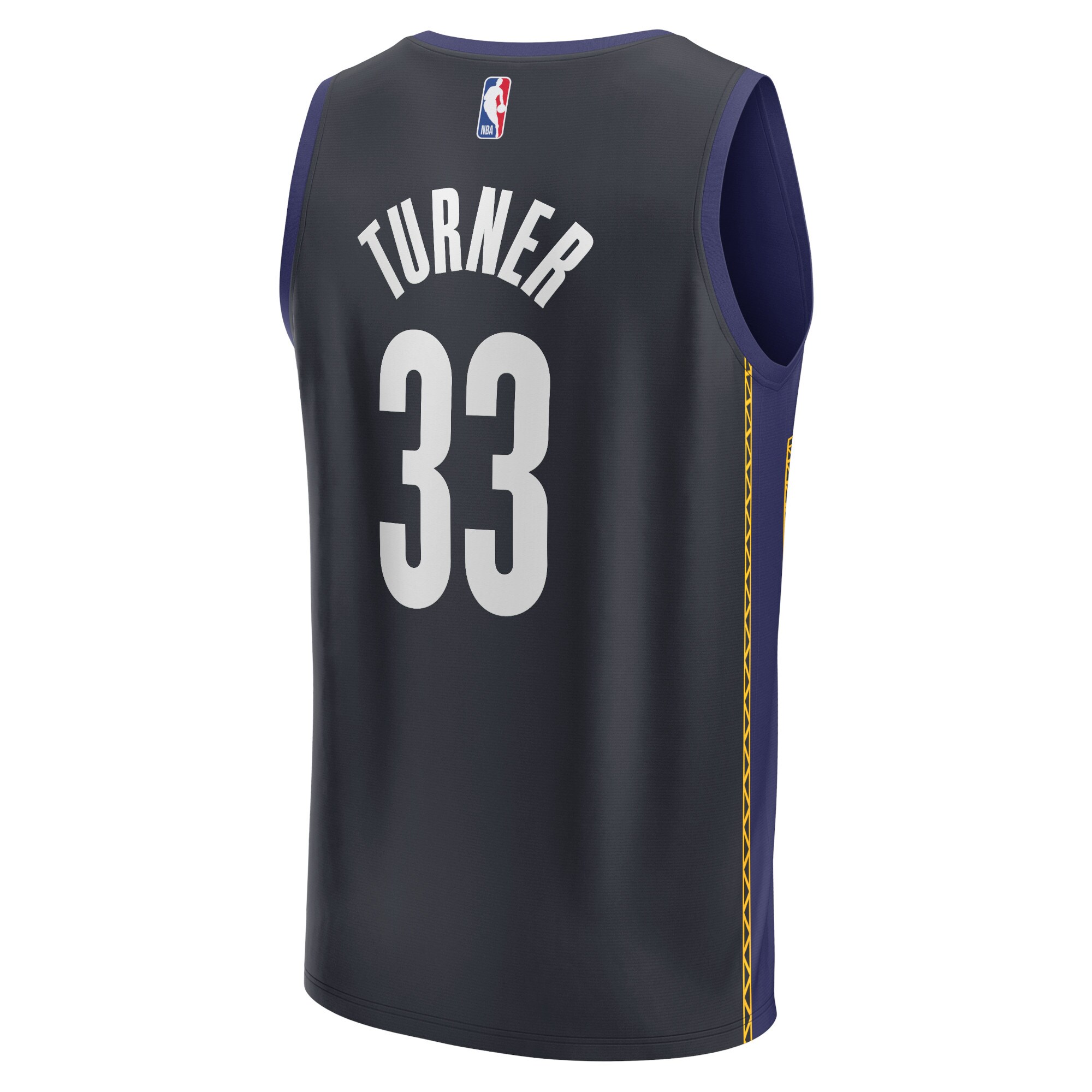 Myles Turner Indiana Pacers Fanatics Branded 2022/23 Fastbreak Jersey - City Edition - Blue - vstockx