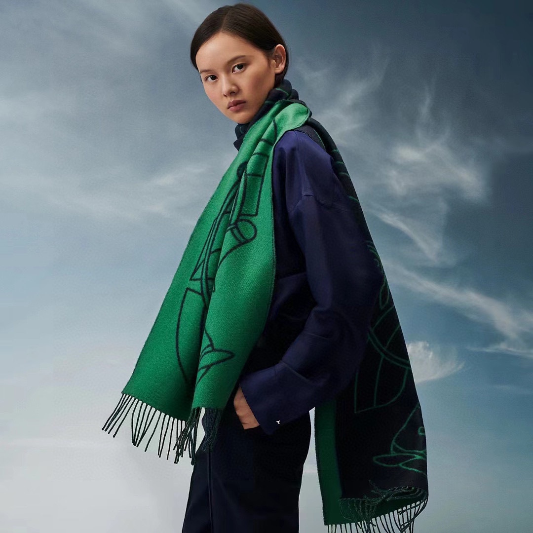 Streetwear Scarf Hermes 329020 SIZE:40*195CM - vstockx