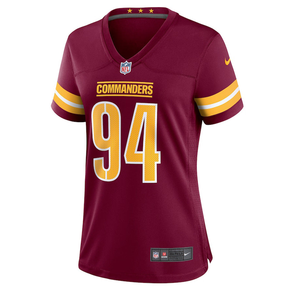 Women's Washington Commanders DaRon Payne Game Jersey - Burgundy - vstockx