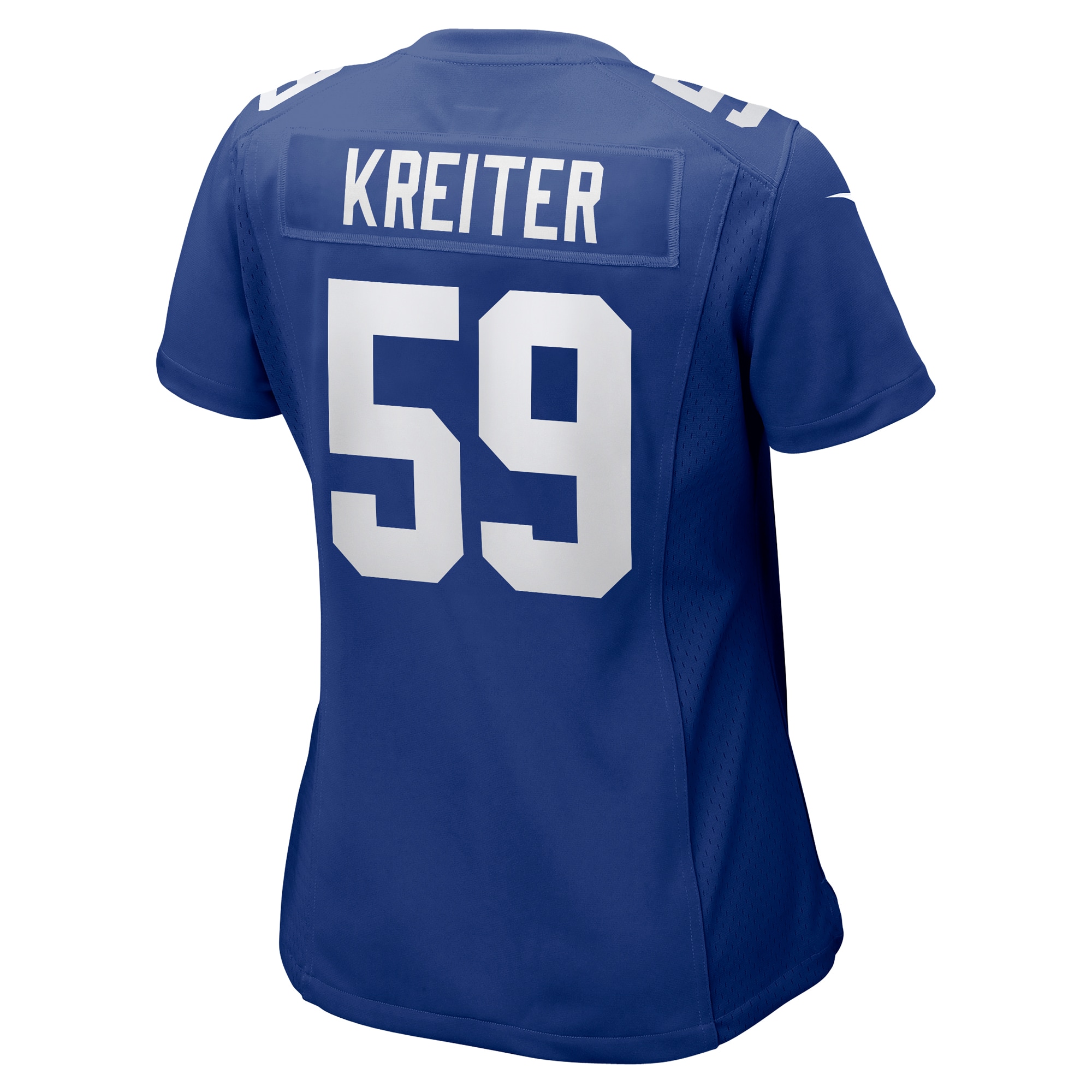 Casey Kreiter New York Giants Nike Women's Team Game Jersey - Royal - vstockx