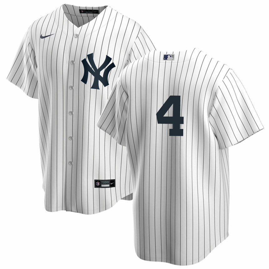 Men's Lou Gehrig White New York Yankees Home Official Replica Player Jersey - vstockx